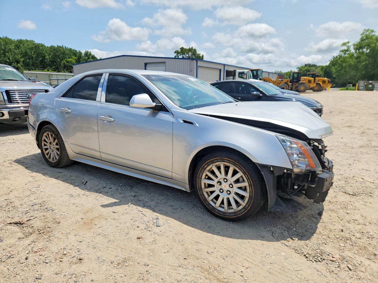 2012 Cadillac Cts Luxury Collection Silver vin: 1G6DH5E50C0121968