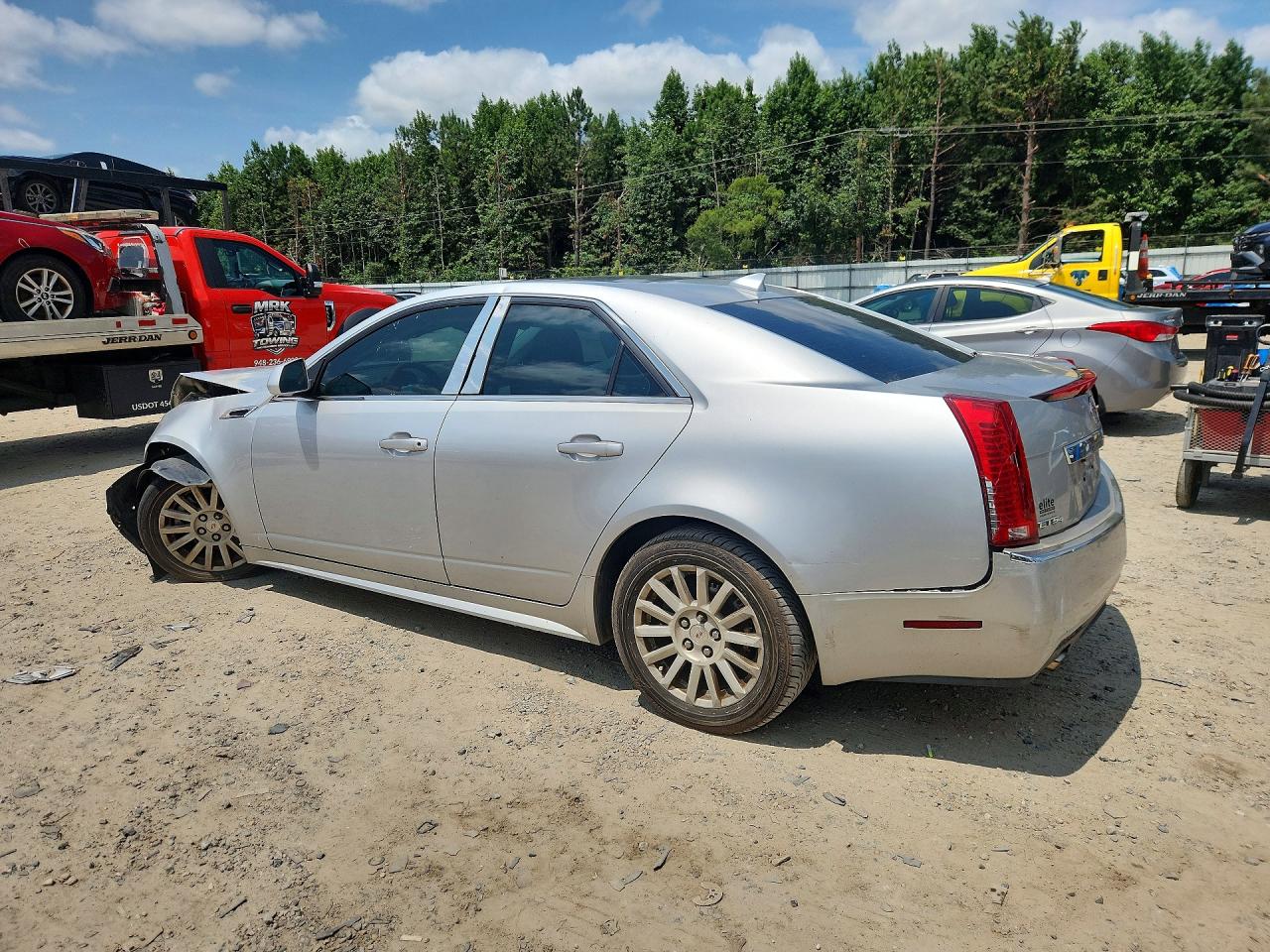 2012 Cadillac Cts Luxury Collection Silver vin: 1G6DH5E50C0121968