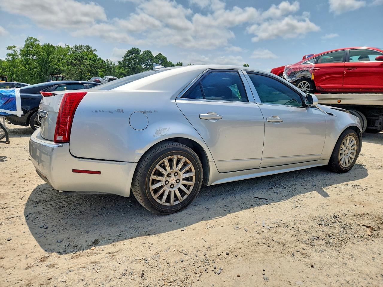 2012 Cadillac Cts Luxury Collection Silver vin: 1G6DH5E50C0121968