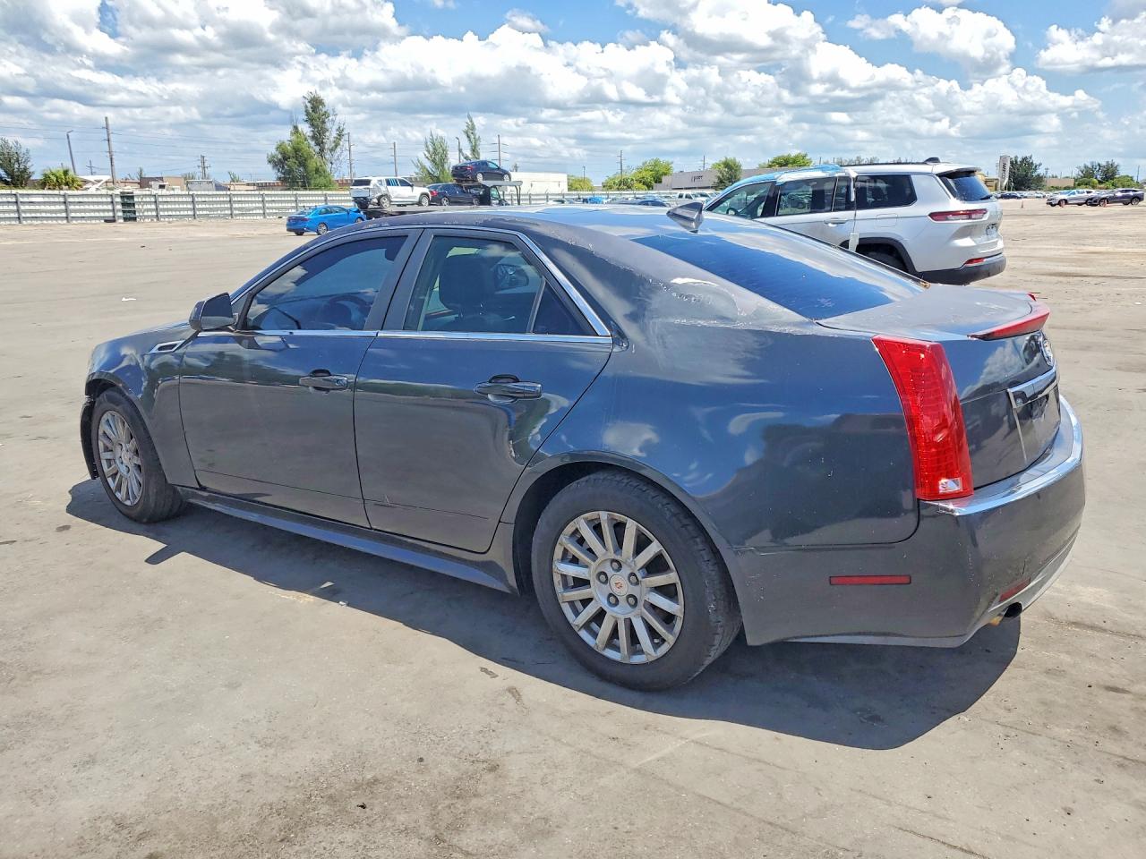 2012 Cadillac Cts Luxury Collection Gray vin: 1G6DH5E50C0133165