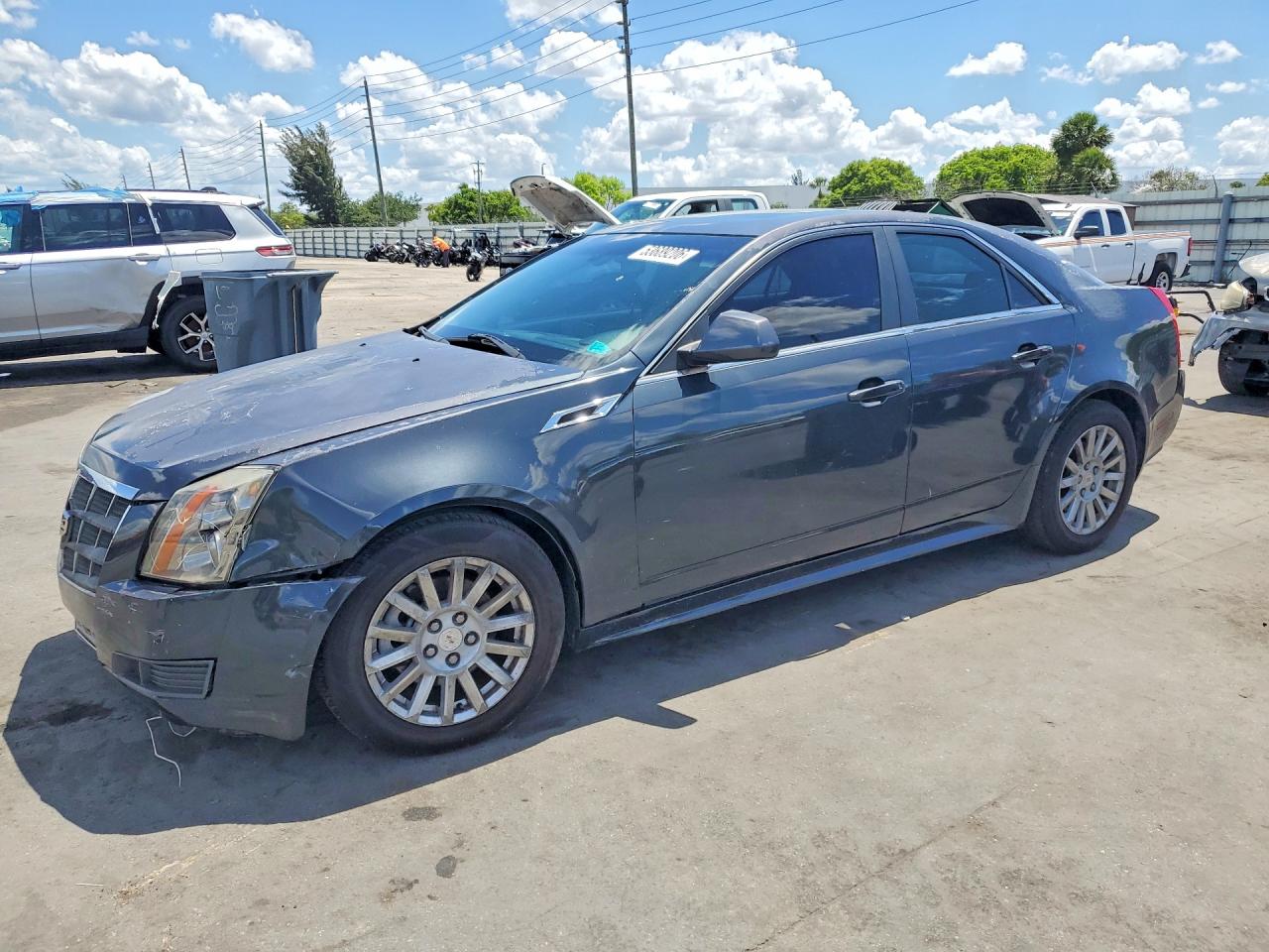 2012 Cadillac Cts Luxury Collection Gray vin: 1G6DH5E50C0133165