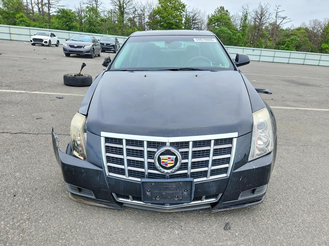 2012 Cadillac Cts Luxury Collection Black vin: 1G6DH5E55C0104373