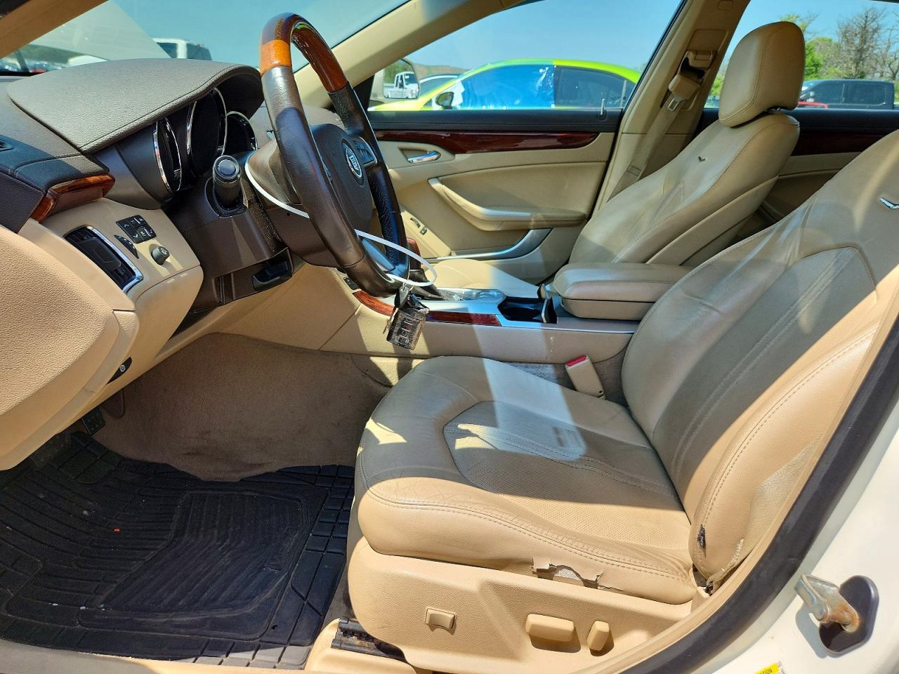 2013 Cadillac Cts Luxury Collection White vin: 1G6DH5E55D0110787
