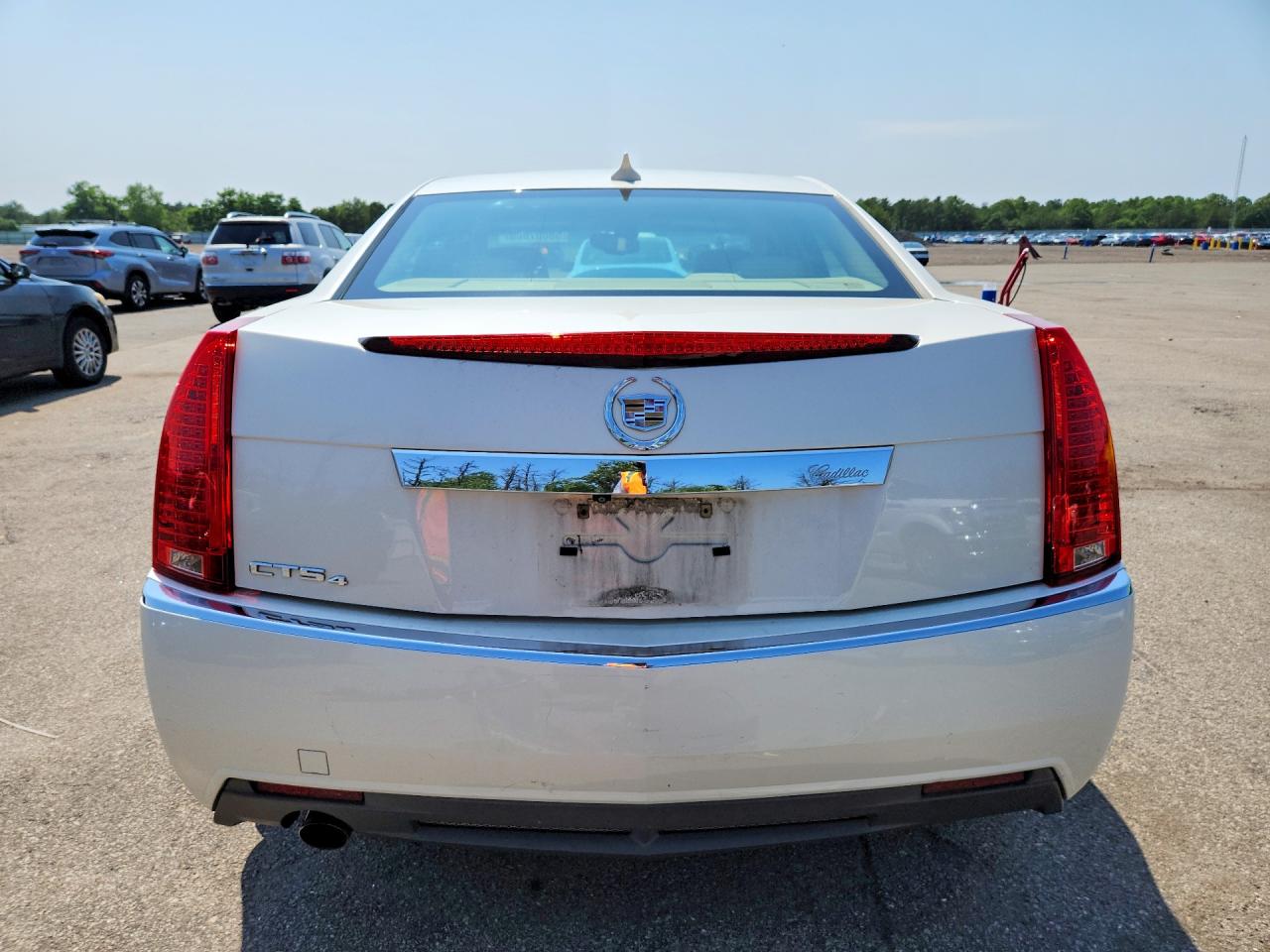 2013 Cadillac Cts Luxury Collection White vin: 1G6DH5E55D0110787