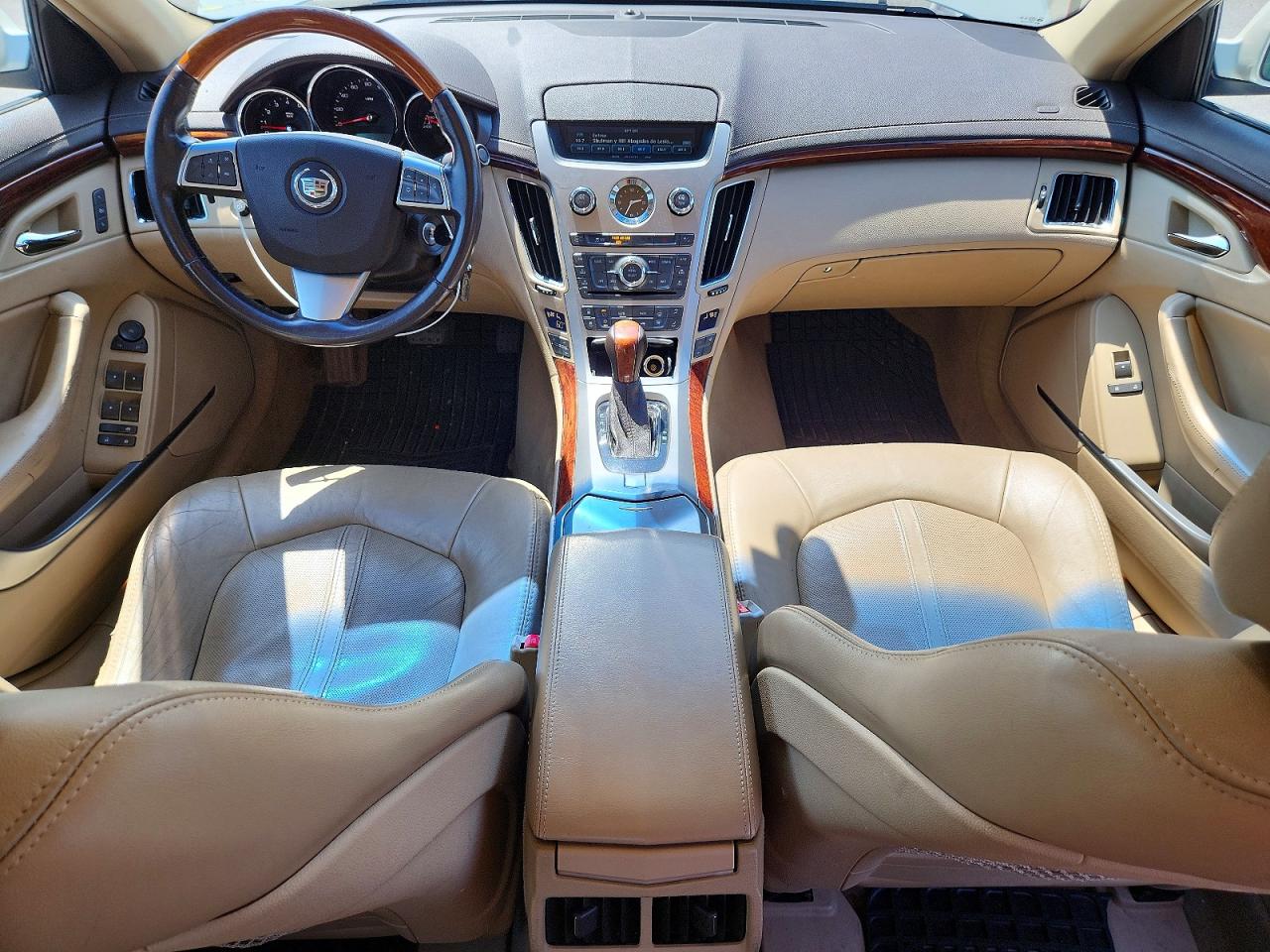 2013 Cadillac Cts Luxury Collection White vin: 1G6DH5E55D0110787