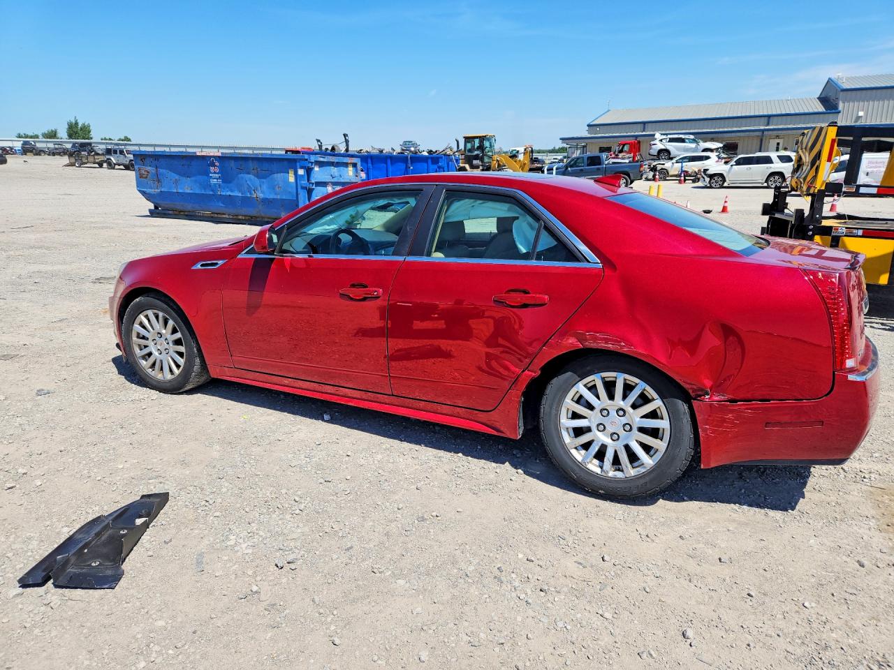 2012 Cadillac Cts Luxury Collection Red vin: 1G6DH5E56C0141044