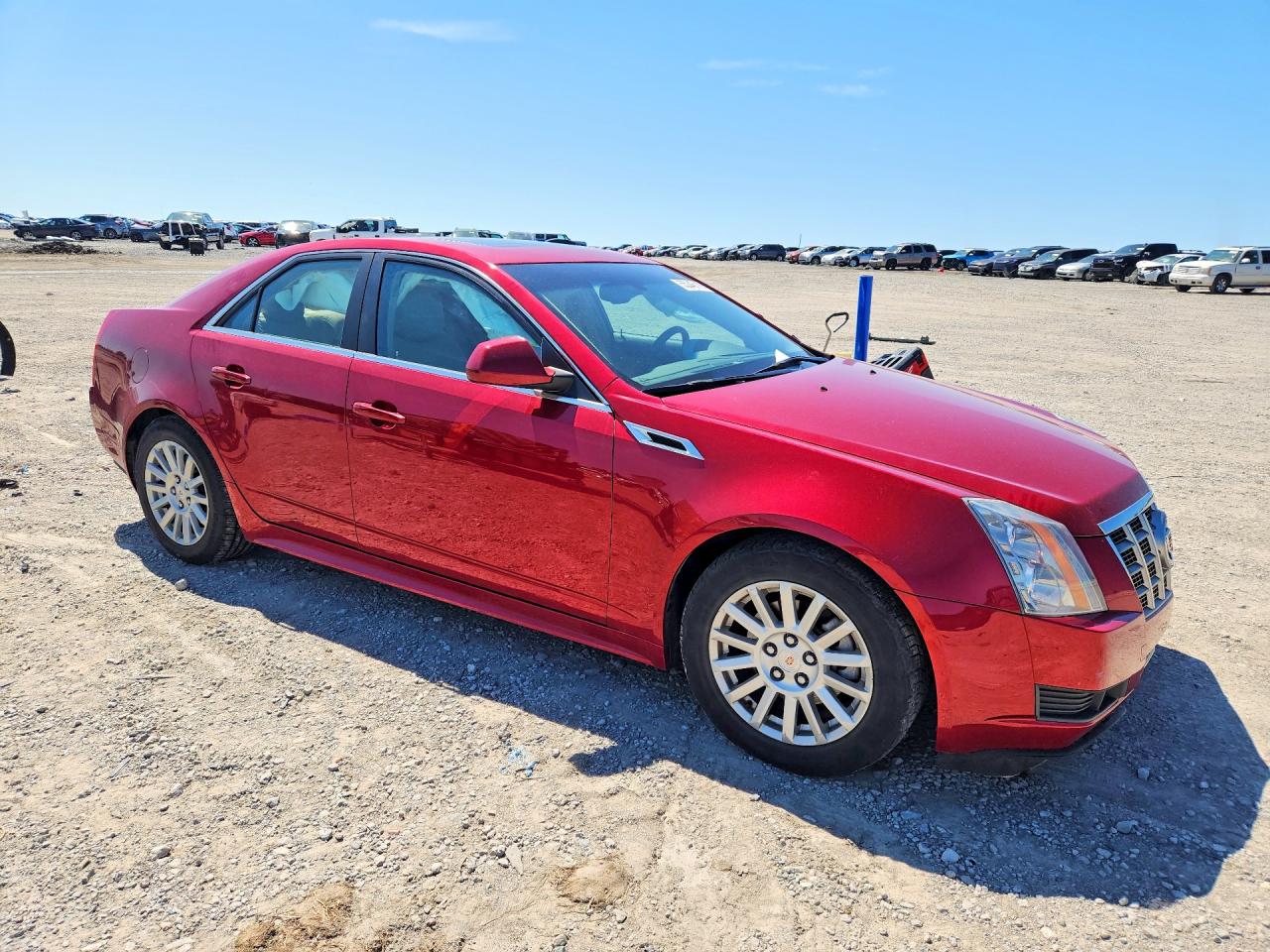2012 Cadillac Cts Luxury Collection Red vin: 1G6DH5E56C0141044