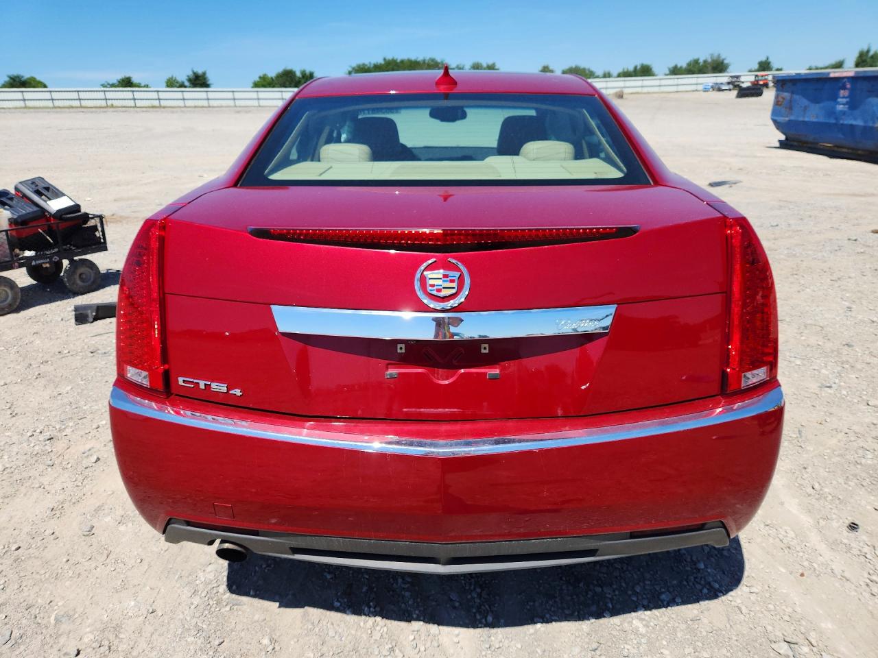 2012 Cadillac Cts Luxury Collection Red vin: 1G6DH5E56C0141044