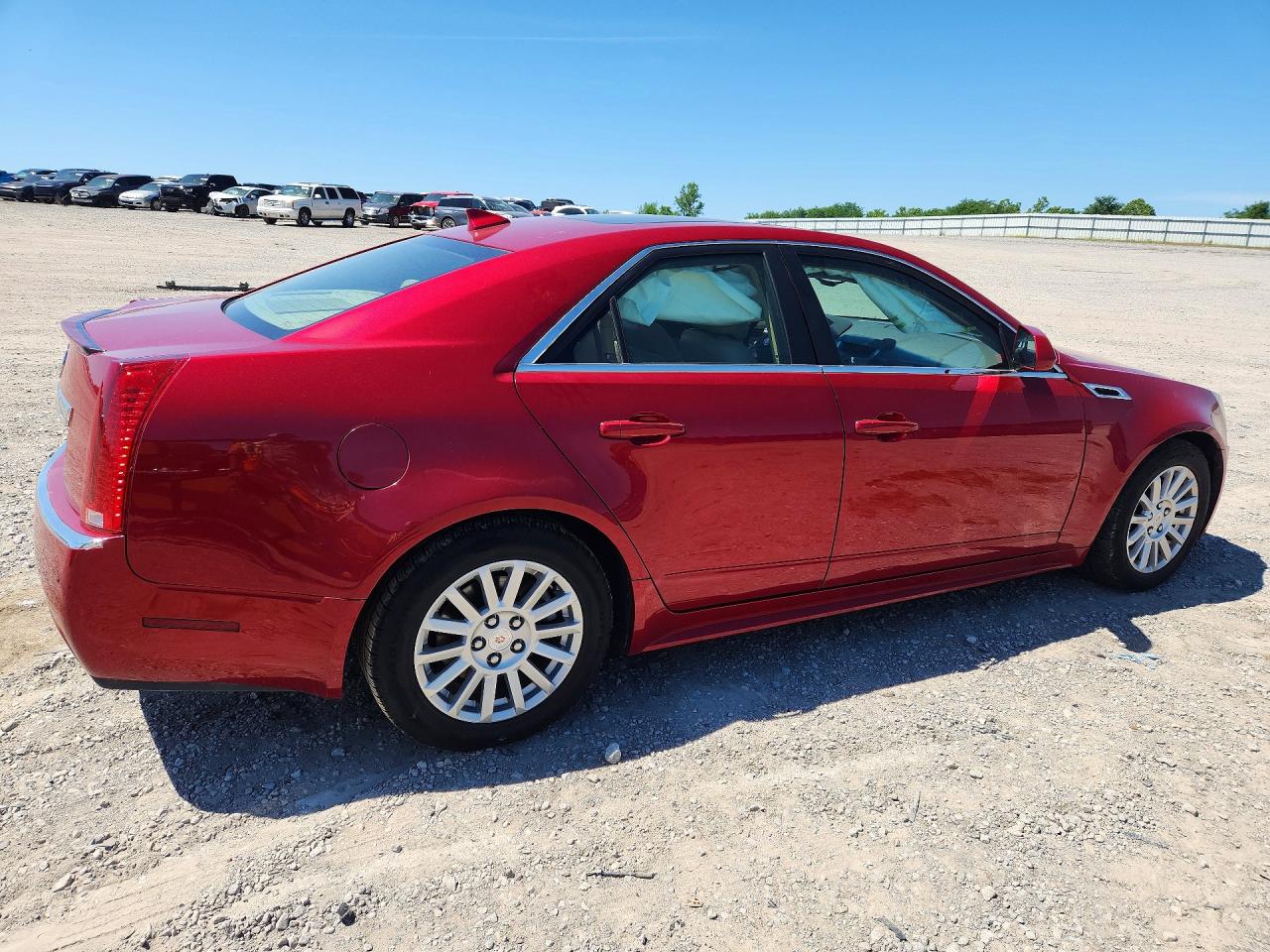 2012 Cadillac Cts Luxury Collection Red vin: 1G6DH5E56C0141044