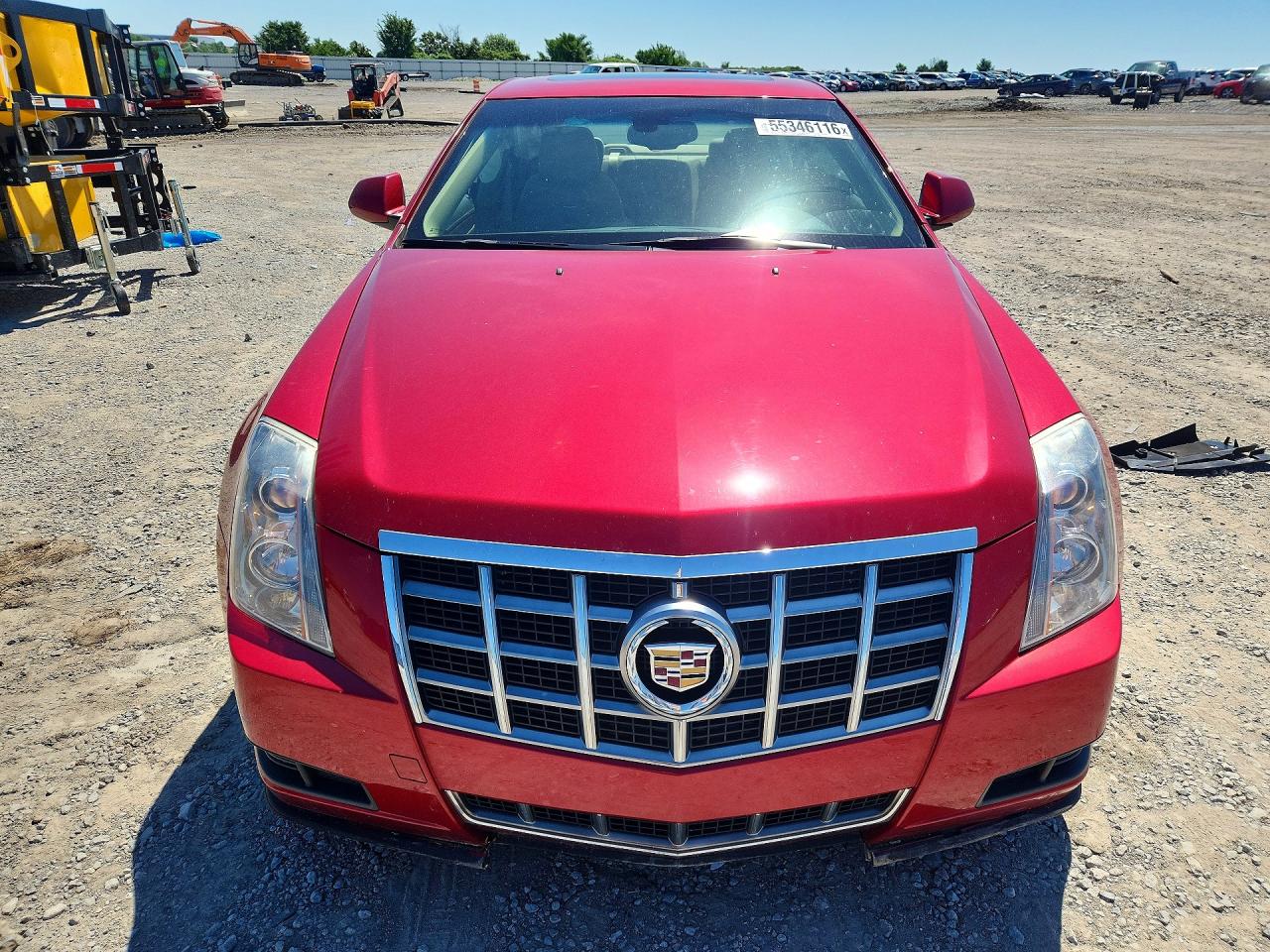 2012 Cadillac Cts Luxury Collection Red vin: 1G6DH5E56C0141044