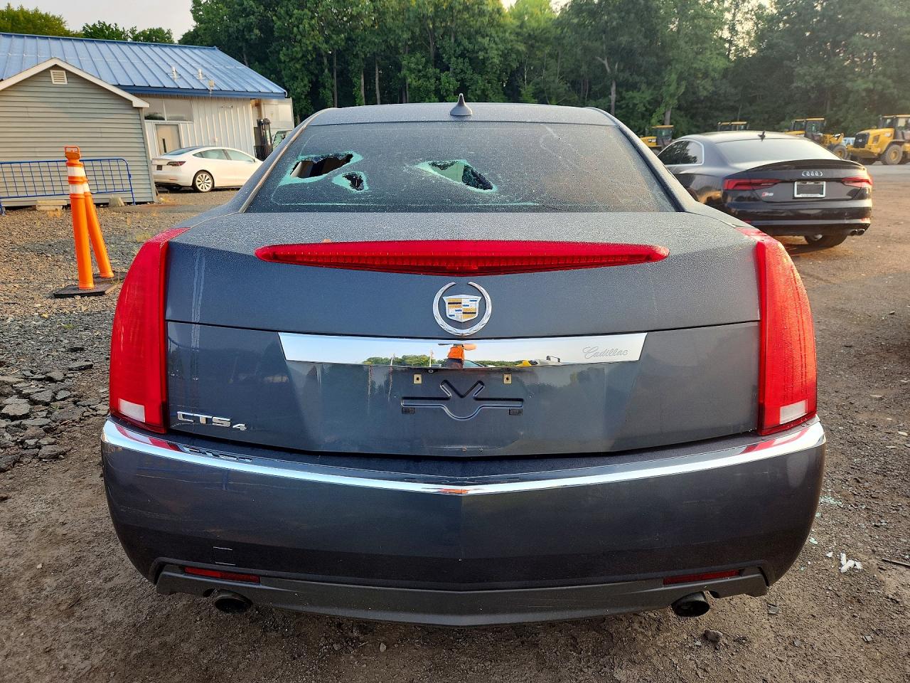 2012 Cadillac Cts Luxury Collection Silver vin: 1G6DH5E56C0155283