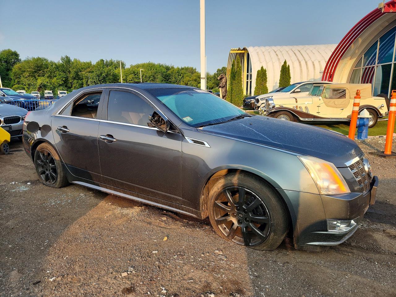 2012 Cadillac Cts Luxury Collection Silver vin: 1G6DH5E56C0155283