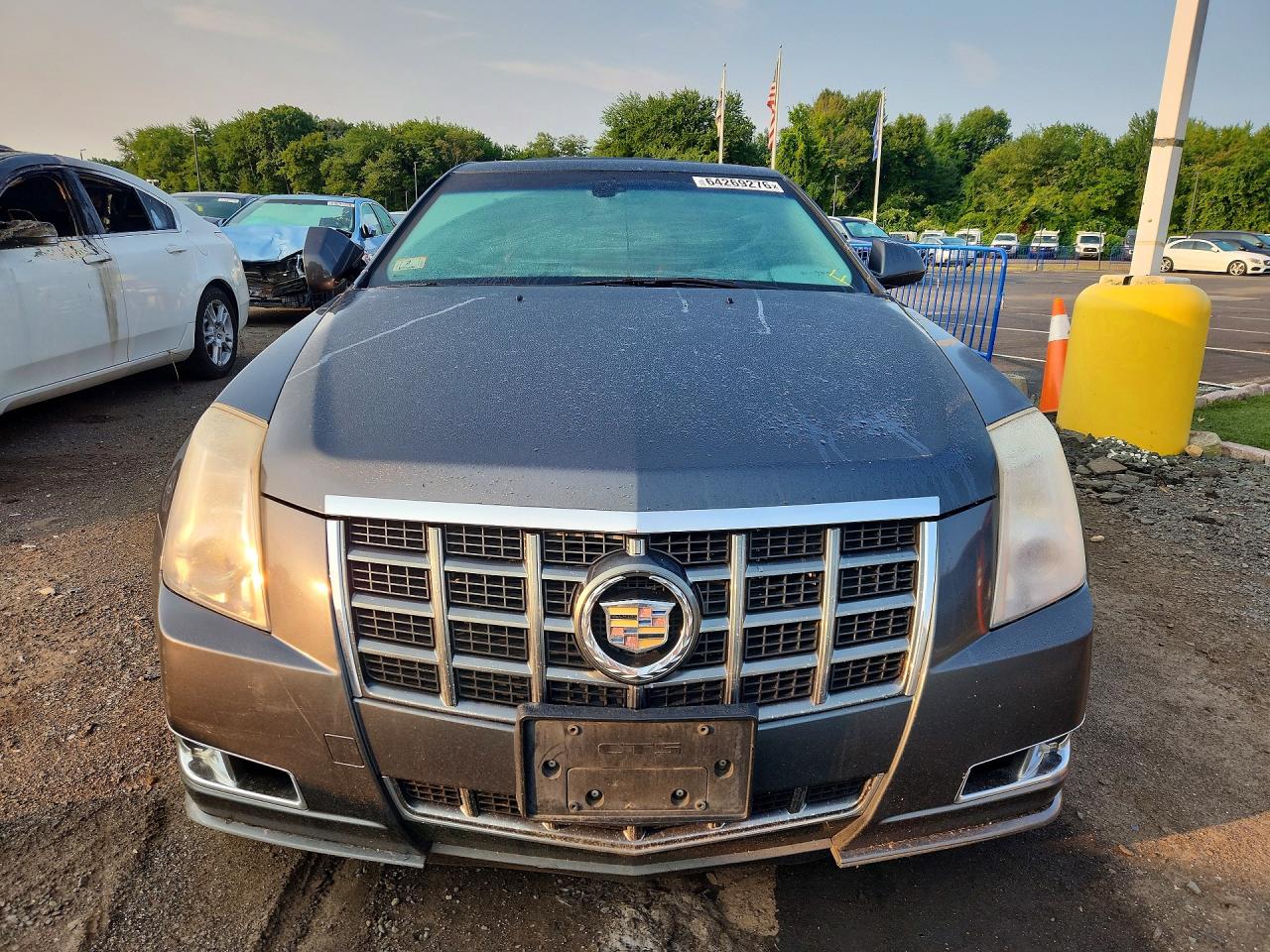 2012 Cadillac Cts Luxury Collection Silver vin: 1G6DH5E56C0155283