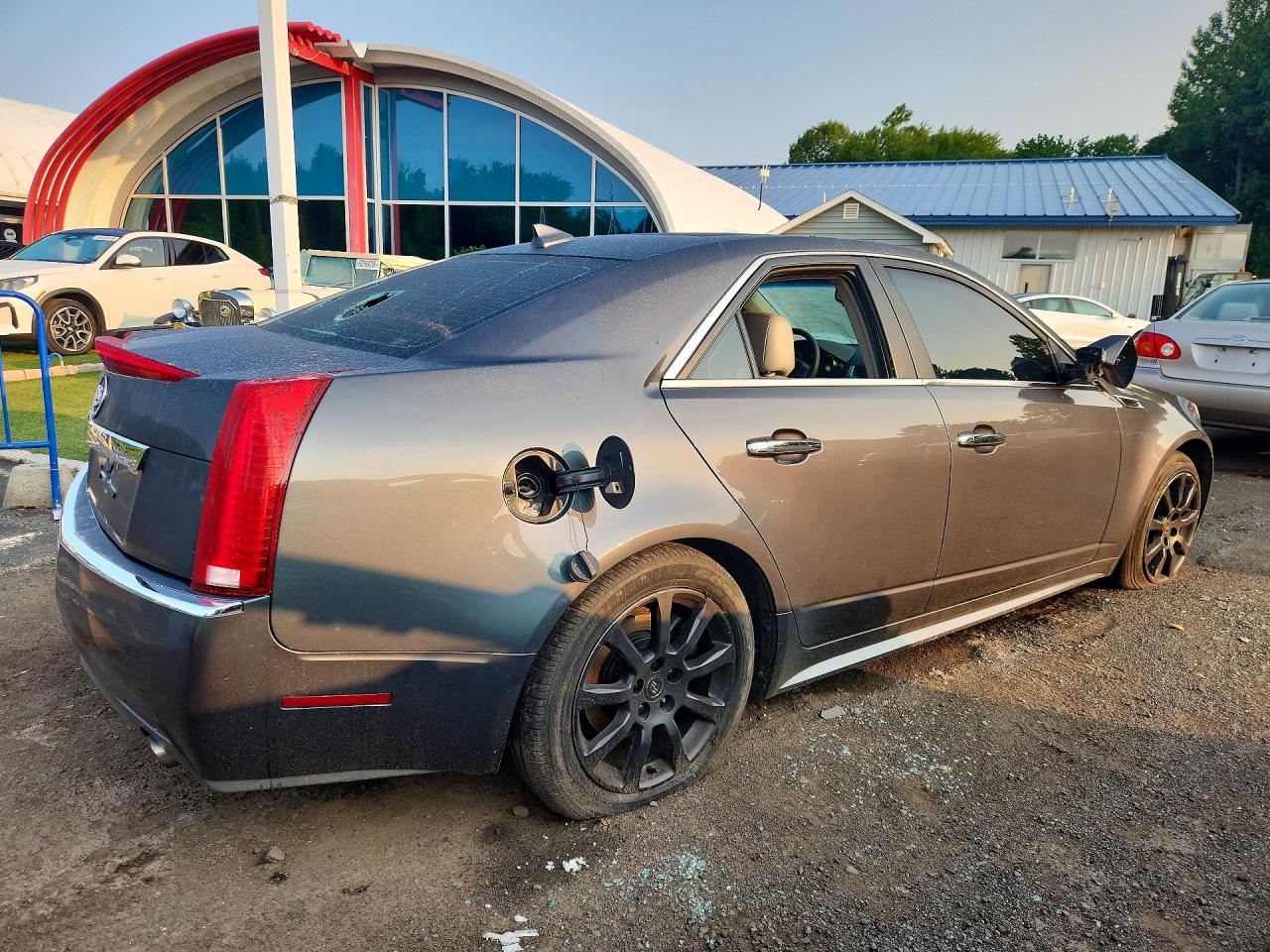 2012 Cadillac Cts Luxury Collection Silver vin: 1G6DH5E56C0155283