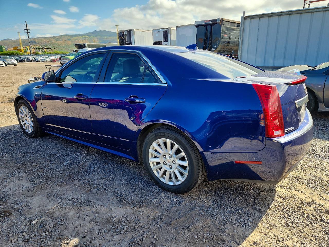 2013 Cadillac Cts Luxury Collection Blue vin: 1G6DH5E56D0168214