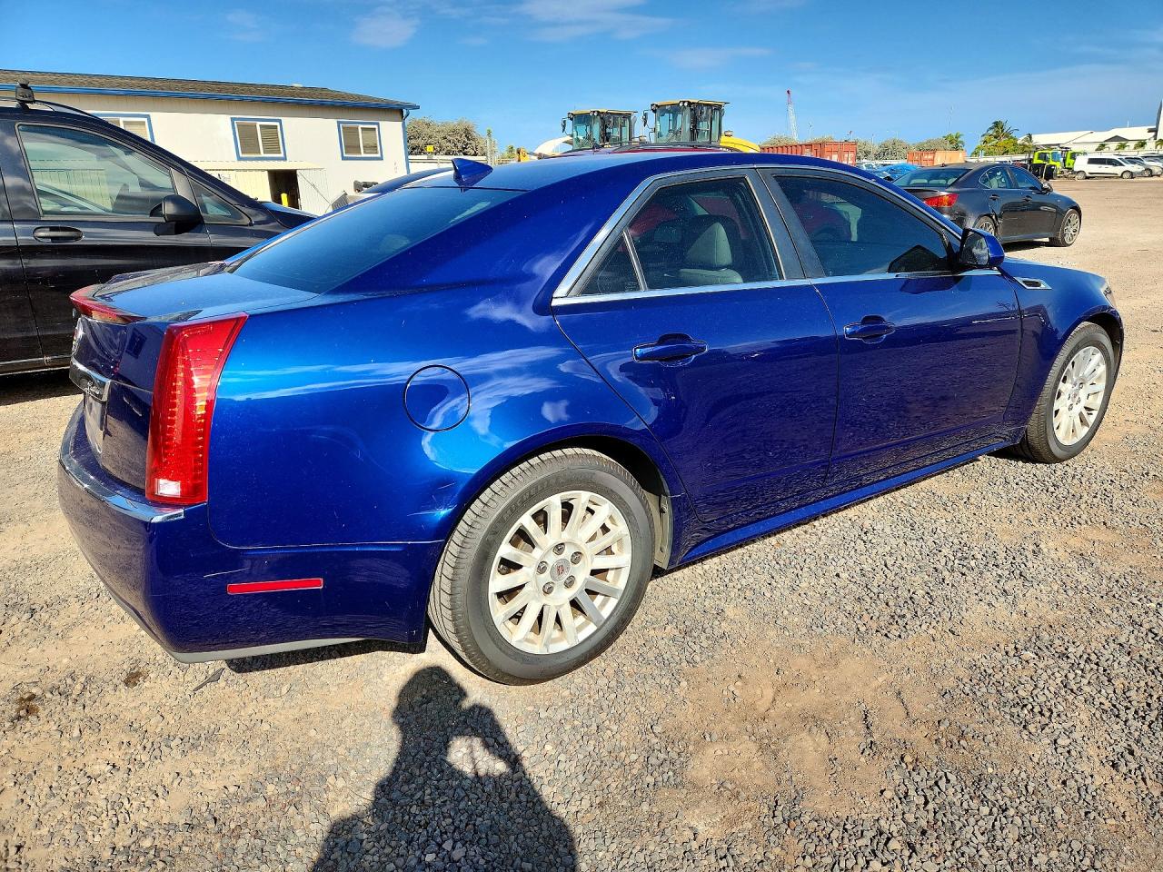 2013 Cadillac Cts Luxury Collection Blue vin: 1G6DH5E56D0168214