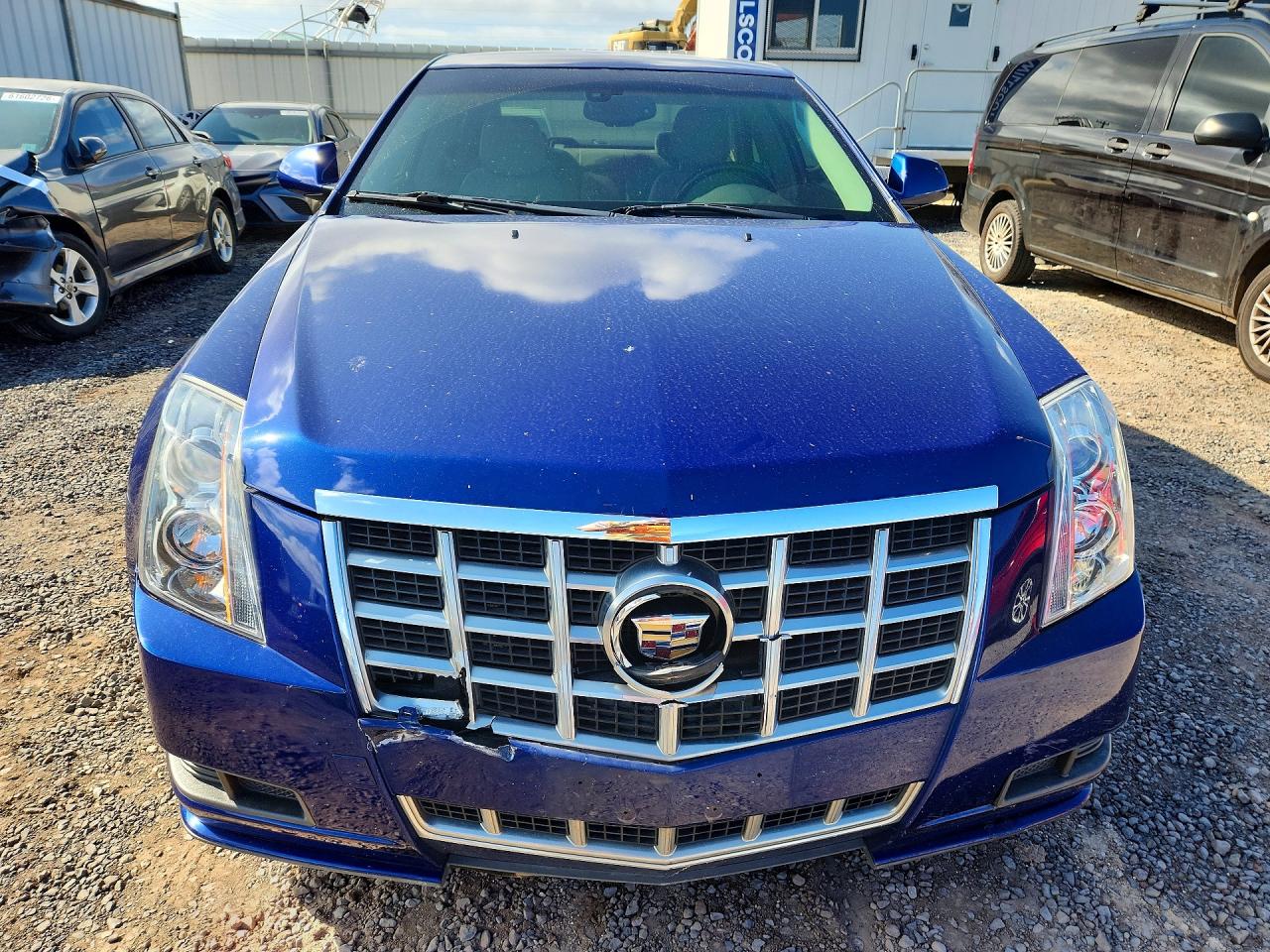 2013 Cadillac Cts Luxury Collection Blue vin: 1G6DH5E56D0168214