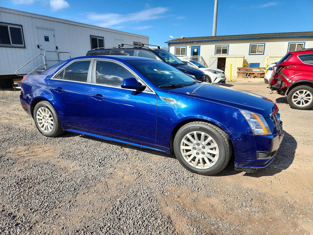 2013 Cadillac Cts Luxury Collection Blue vin: 1G6DH5E56D0168214