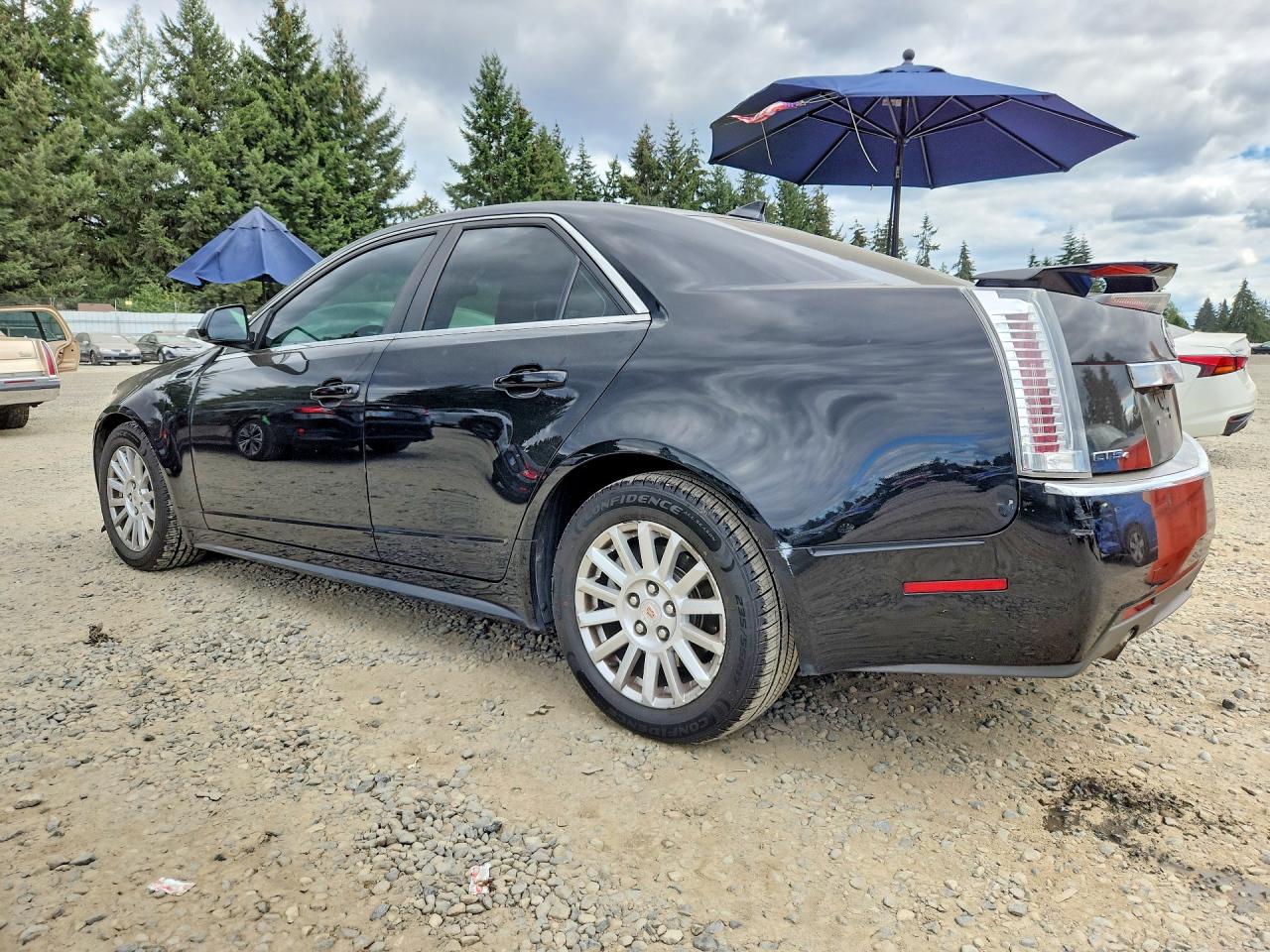 2013 Cadillac Cts Luxury Collection Черный vin: 1G6DH5E58D0110248