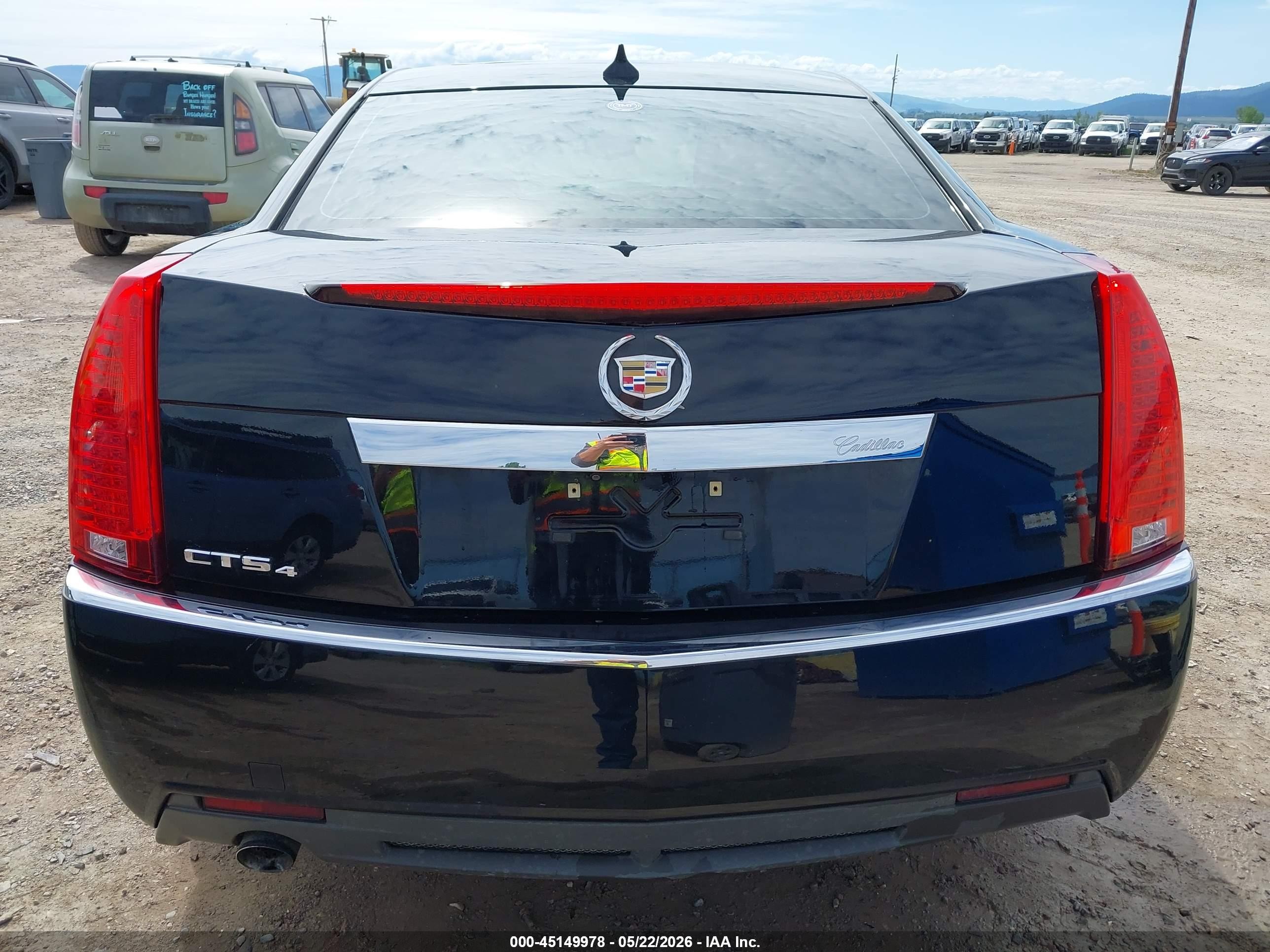 2013 Cadillac Cts Luxury Black vin: 1G6DH5E59D0129990