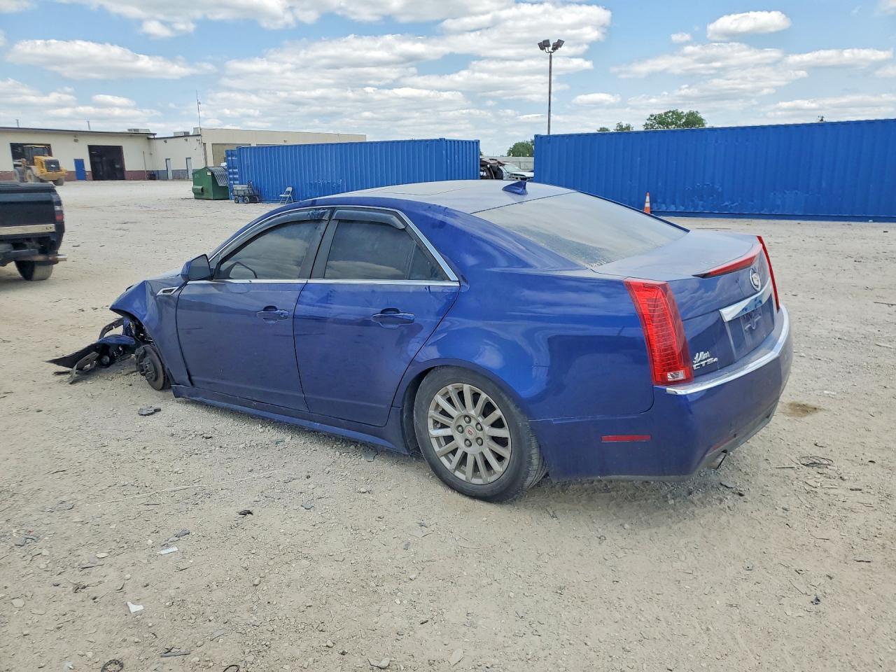 2012 Cadillac Cts Luxury Collection Blue vin: 1G6DH5E5XC0109441