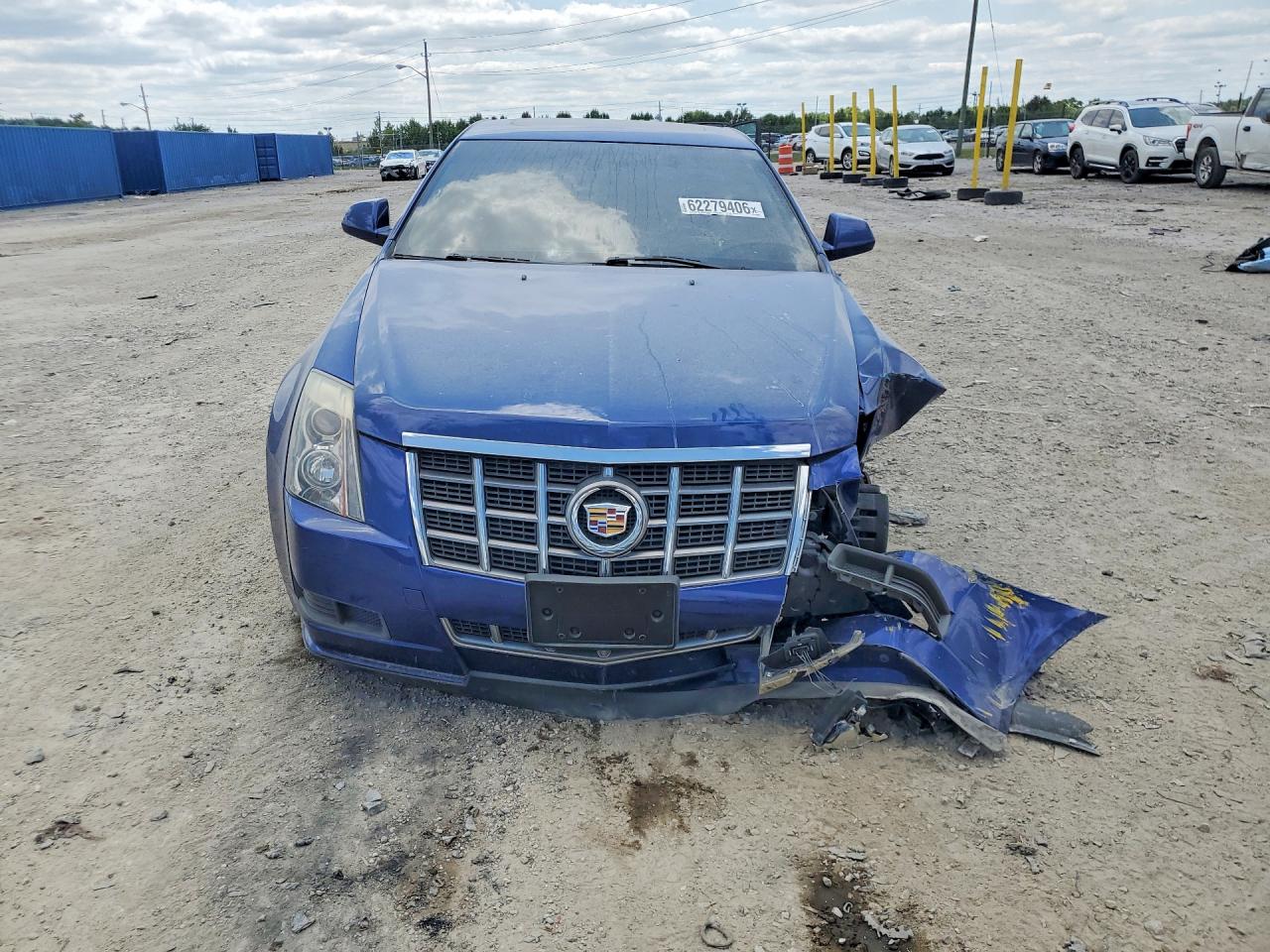 2012 Cadillac Cts Luxury Collection Blue vin: 1G6DH5E5XC0109441