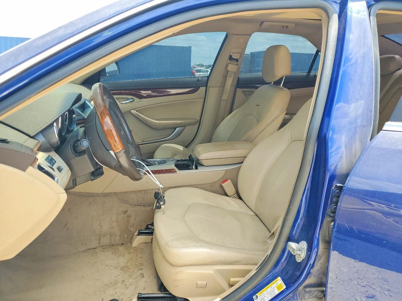2012 Cadillac Cts Luxury Collection Blue vin: 1G6DH5E5XC0109441