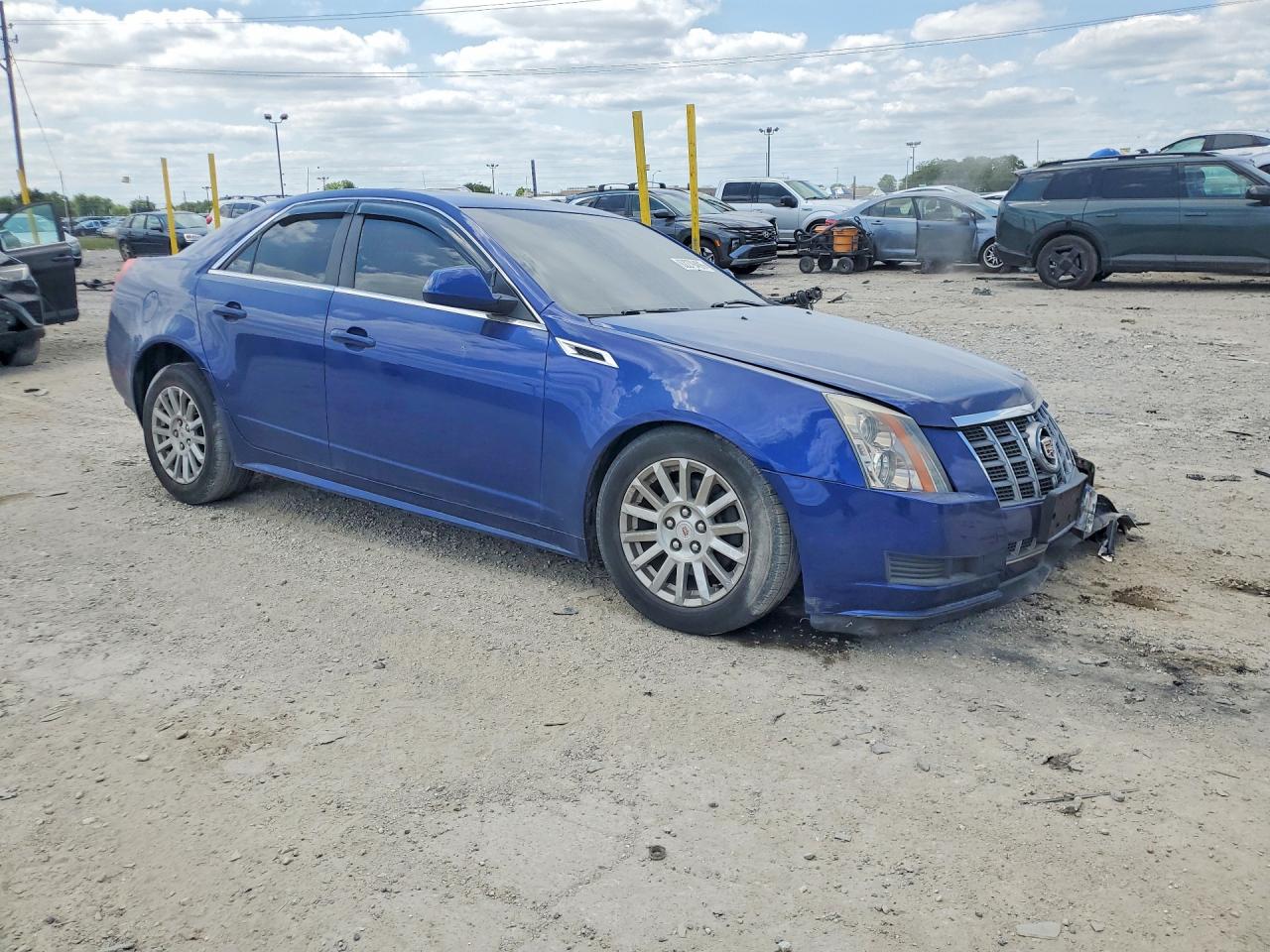 2012 Cadillac Cts Luxury Collection Blue vin: 1G6DH5E5XC0109441