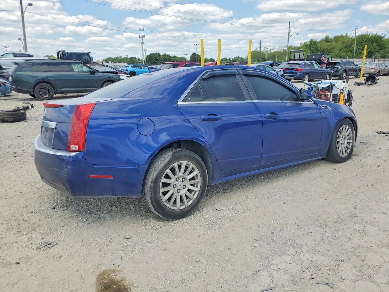 2012 Cadillac Cts Luxury Collection Blue vin: 1G6DH5E5XC0109441