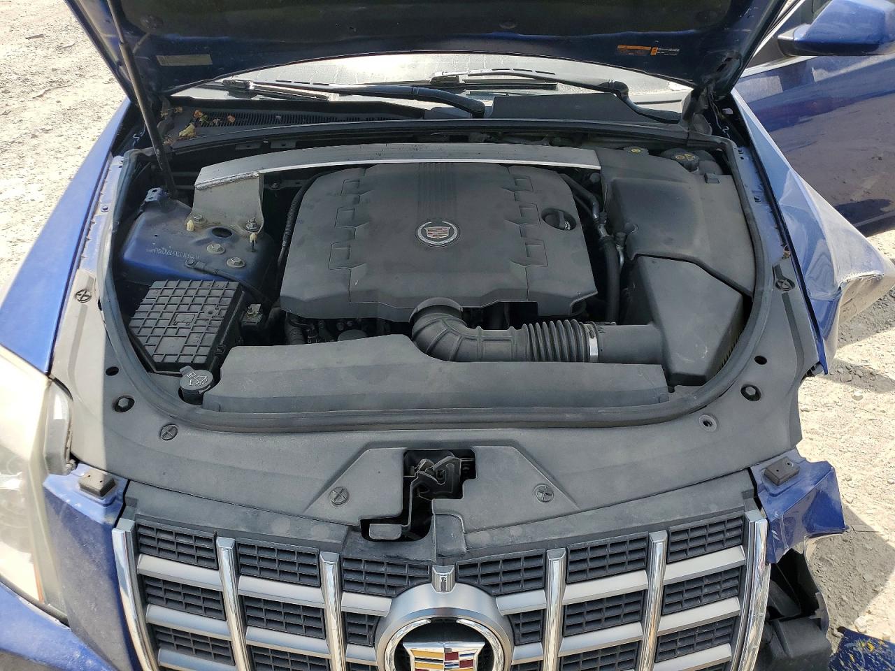 2012 Cadillac Cts Luxury Collection Blue vin: 1G6DH5E5XC0109441