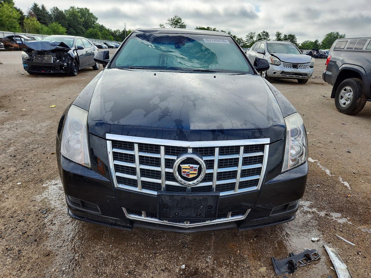 2013 Cadillac Cts Luxury Collection Black vin: 1G6DH5E5XD0150735