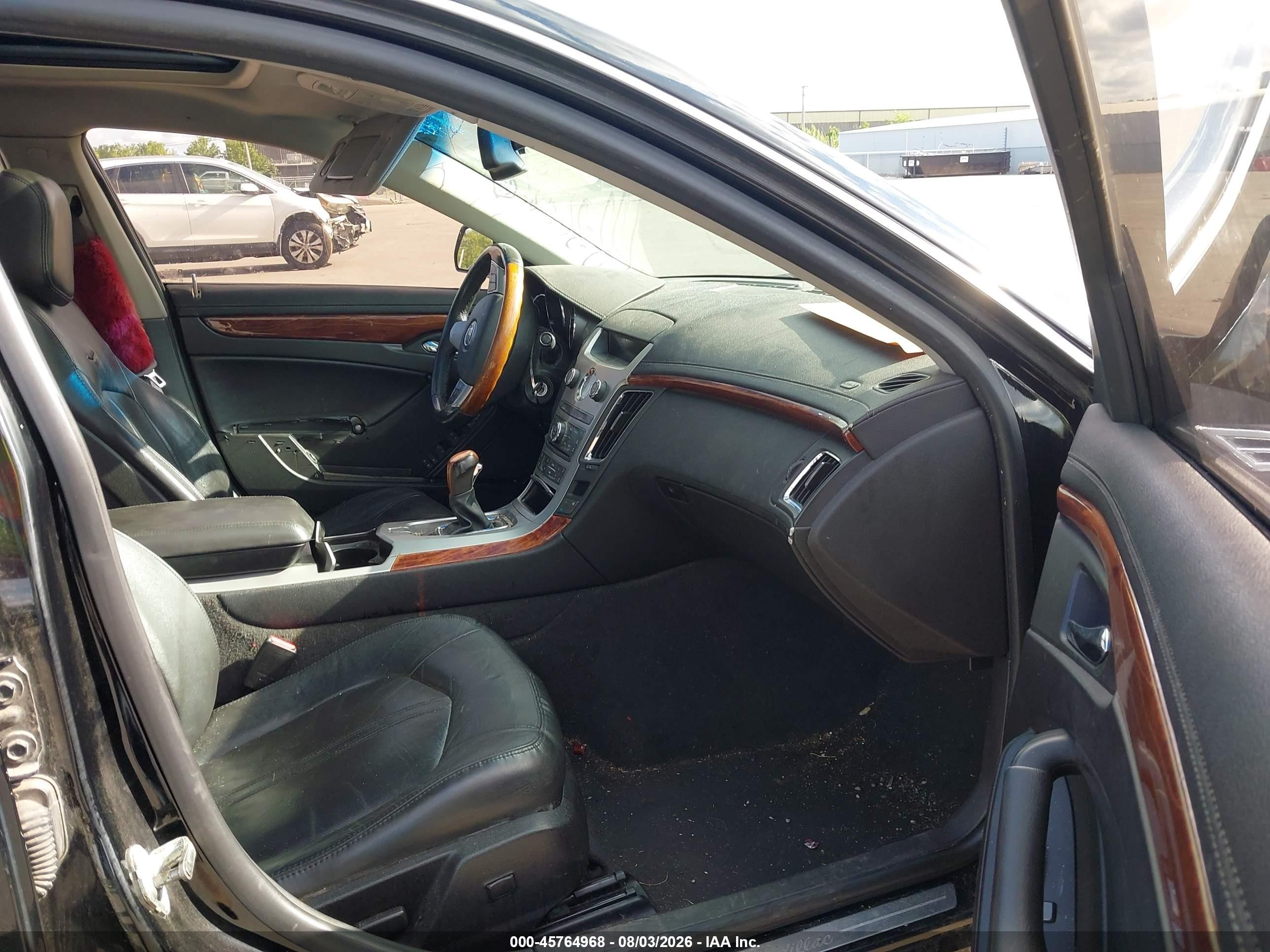 2010 Cadillac Cts Luxury Black vin: 1G6DH5EG0A0140583