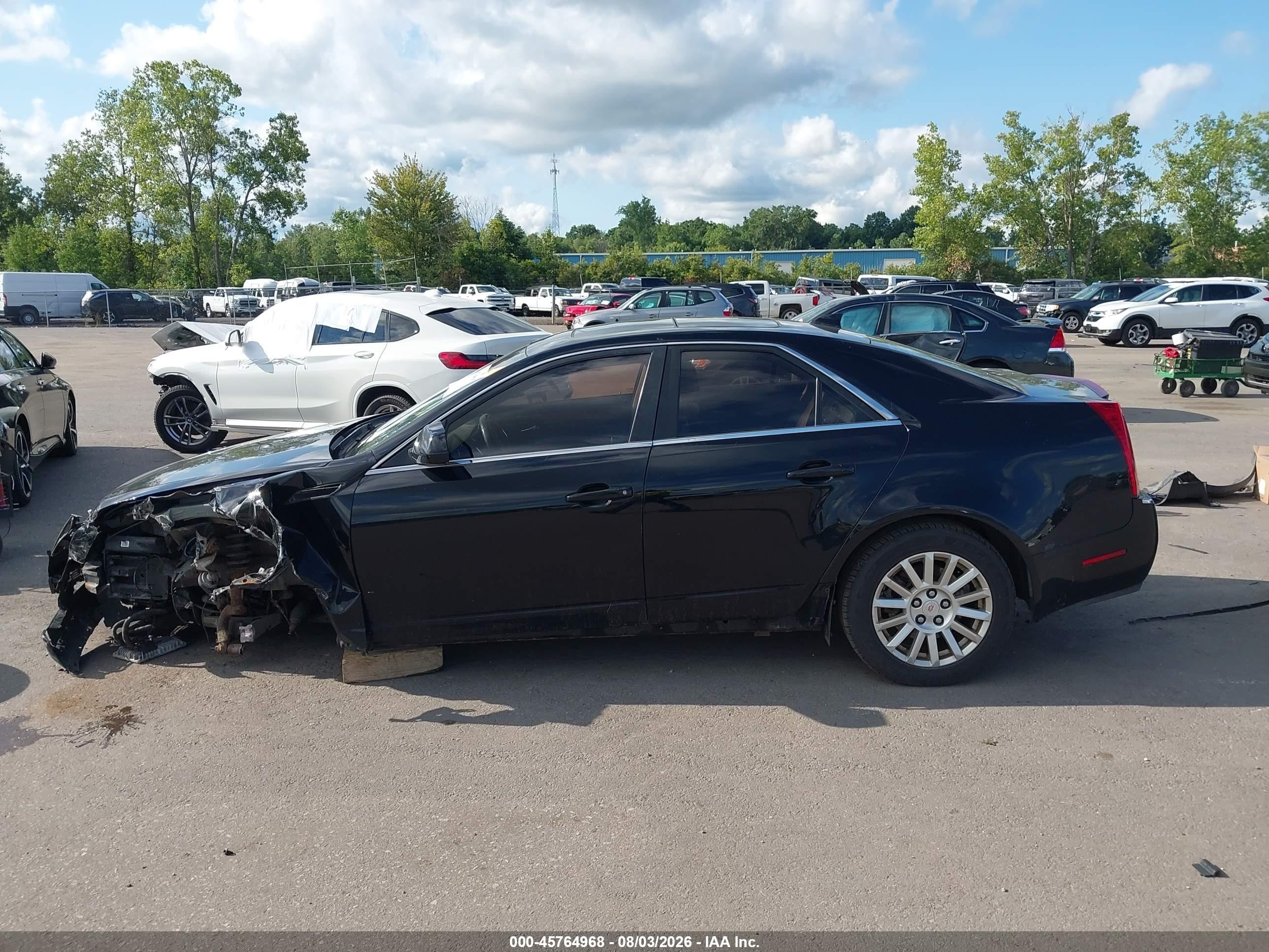 2010 Cadillac Cts Luxury Black vin: 1G6DH5EG0A0140583