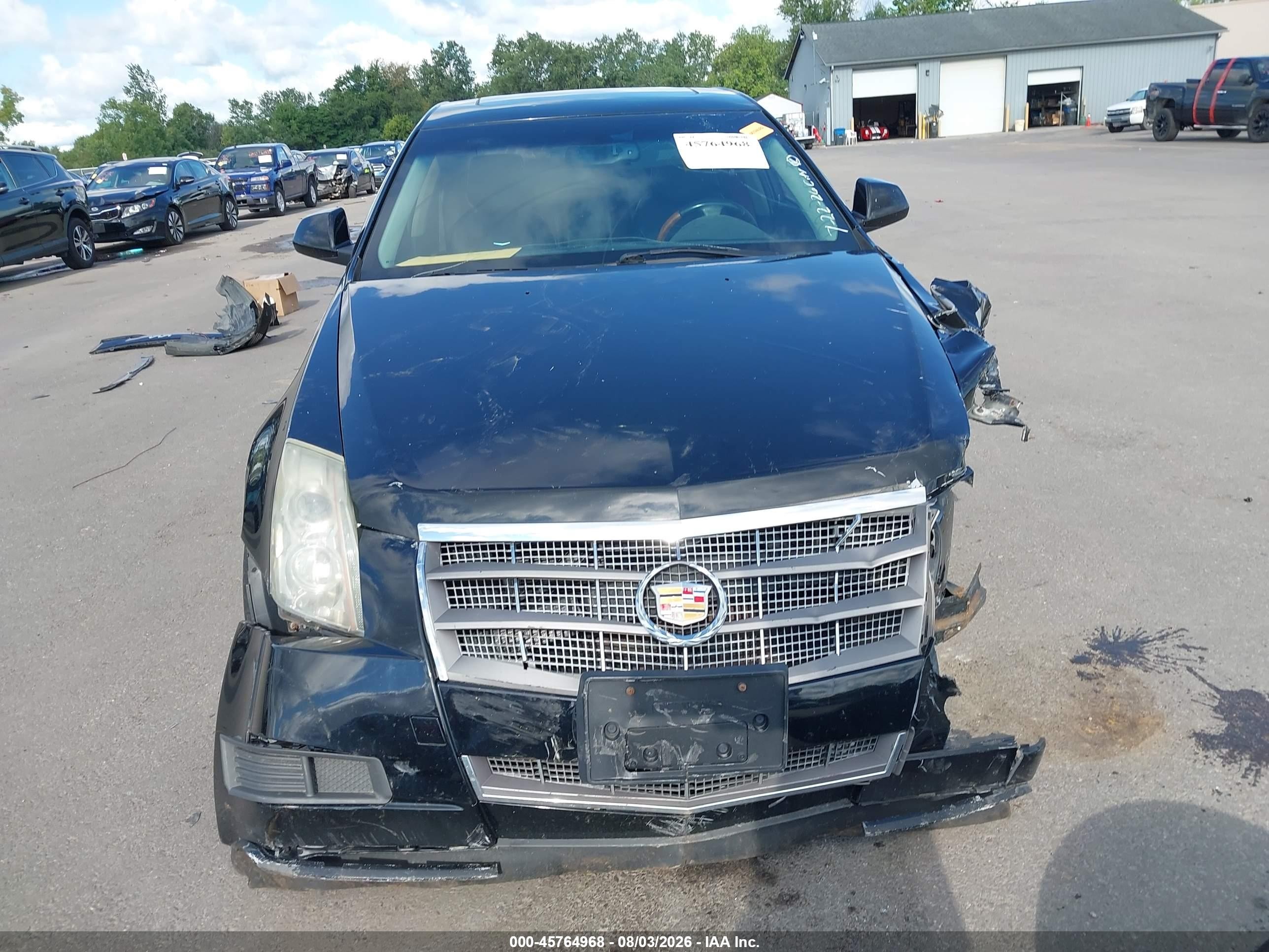 2010 Cadillac Cts Luxury Black vin: 1G6DH5EG0A0140583