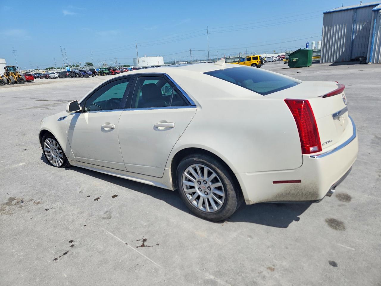2010 Cadillac Cts Luxury Collection White vin: 1G6DH5EG1A0111626