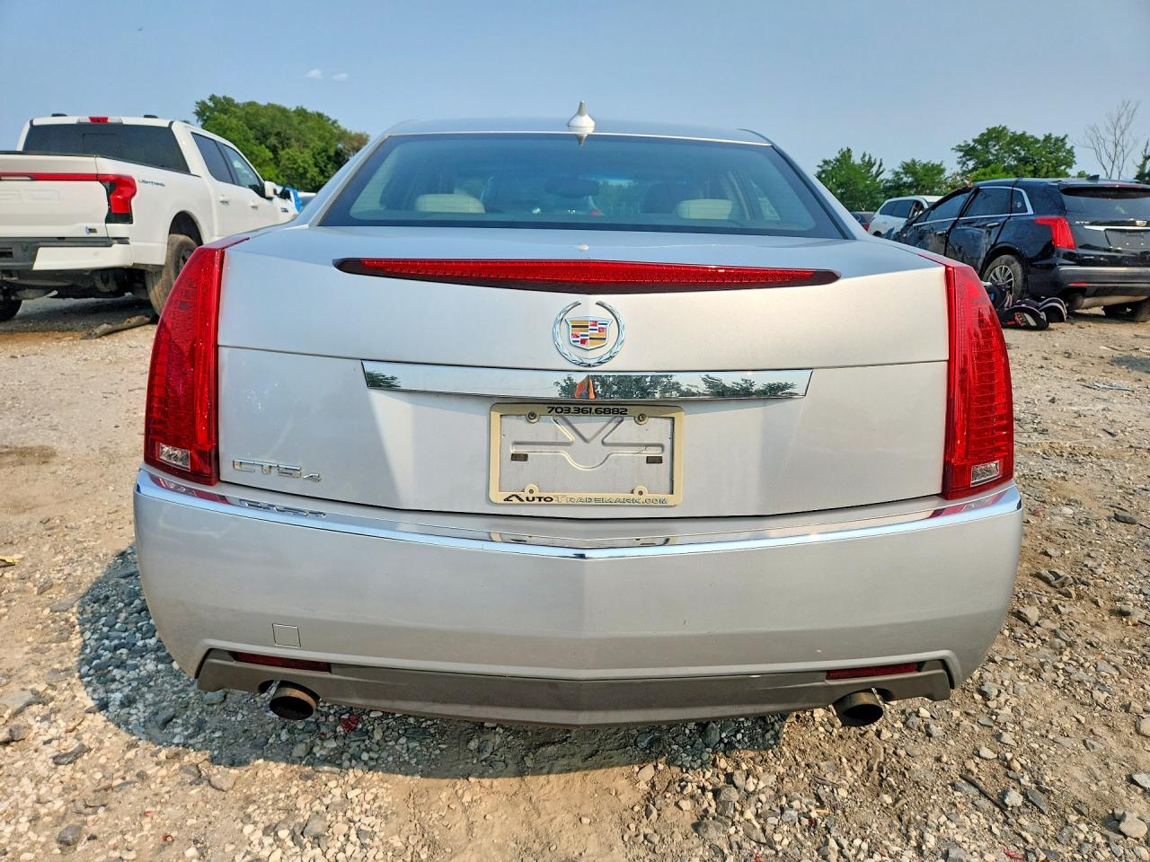 2010 Cadillac Cts Luxury Collection Silver vin: 1G6DH5EG5A0136853