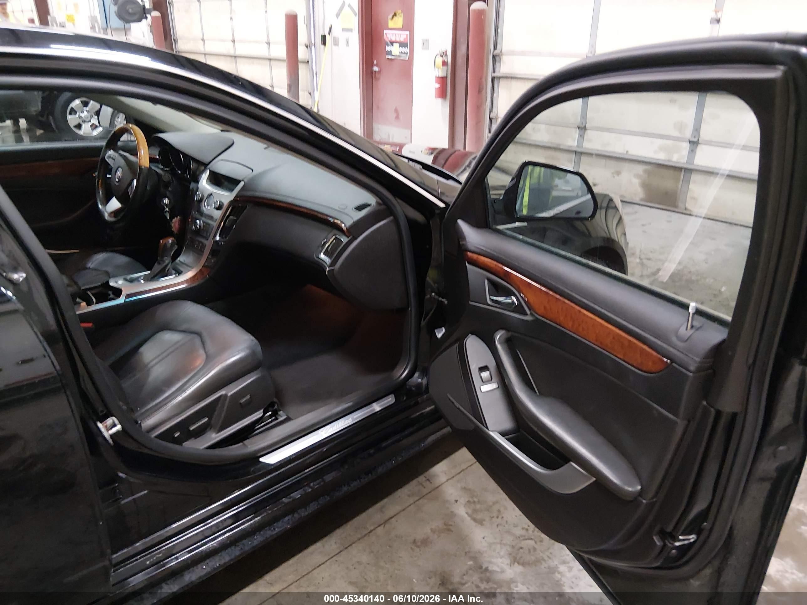 2011 Cadillac Cts Luxury Black vin: 1G6DH5EY3B0131158