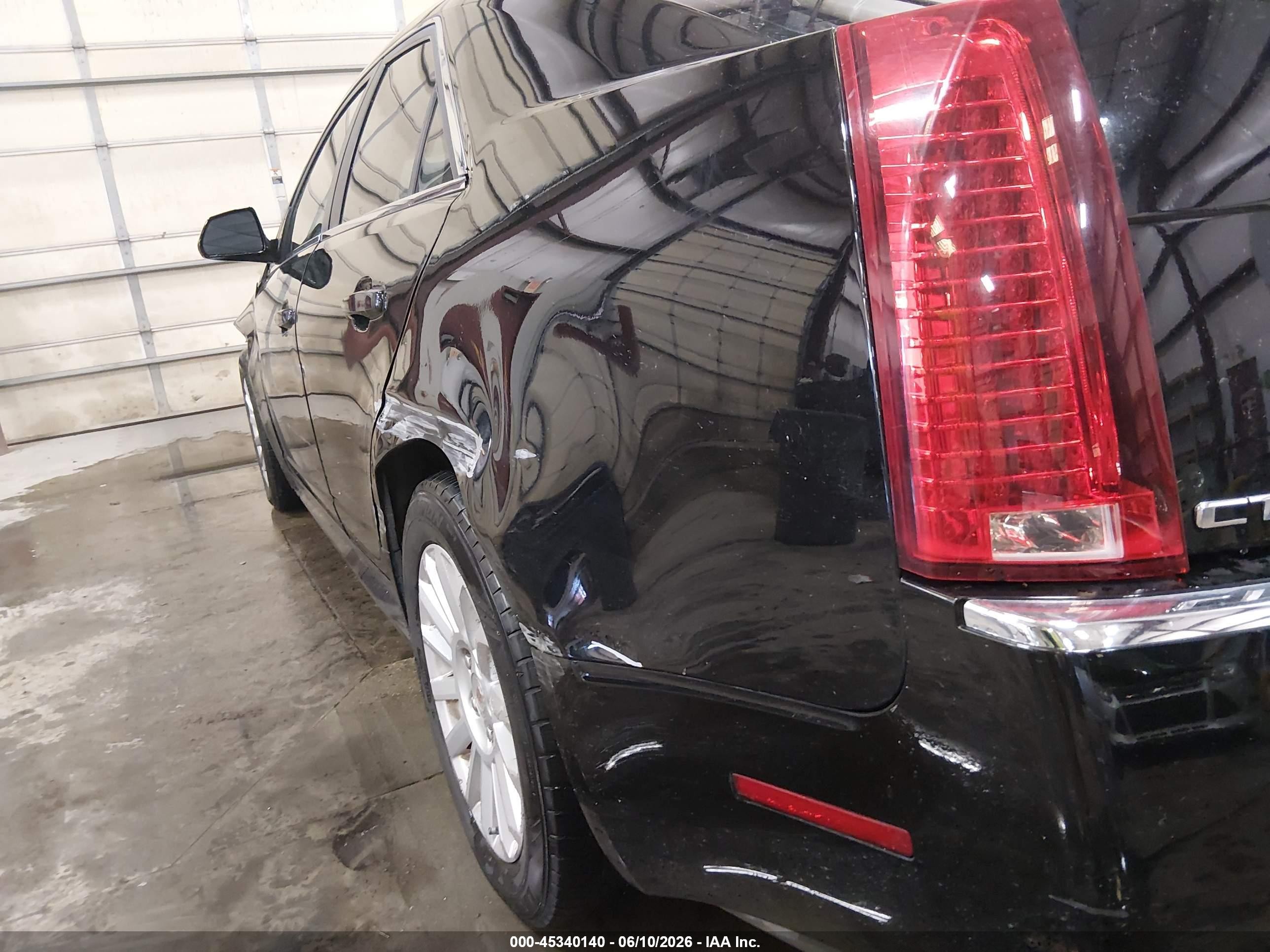 2011 Cadillac Cts Luxury Black vin: 1G6DH5EY3B0131158