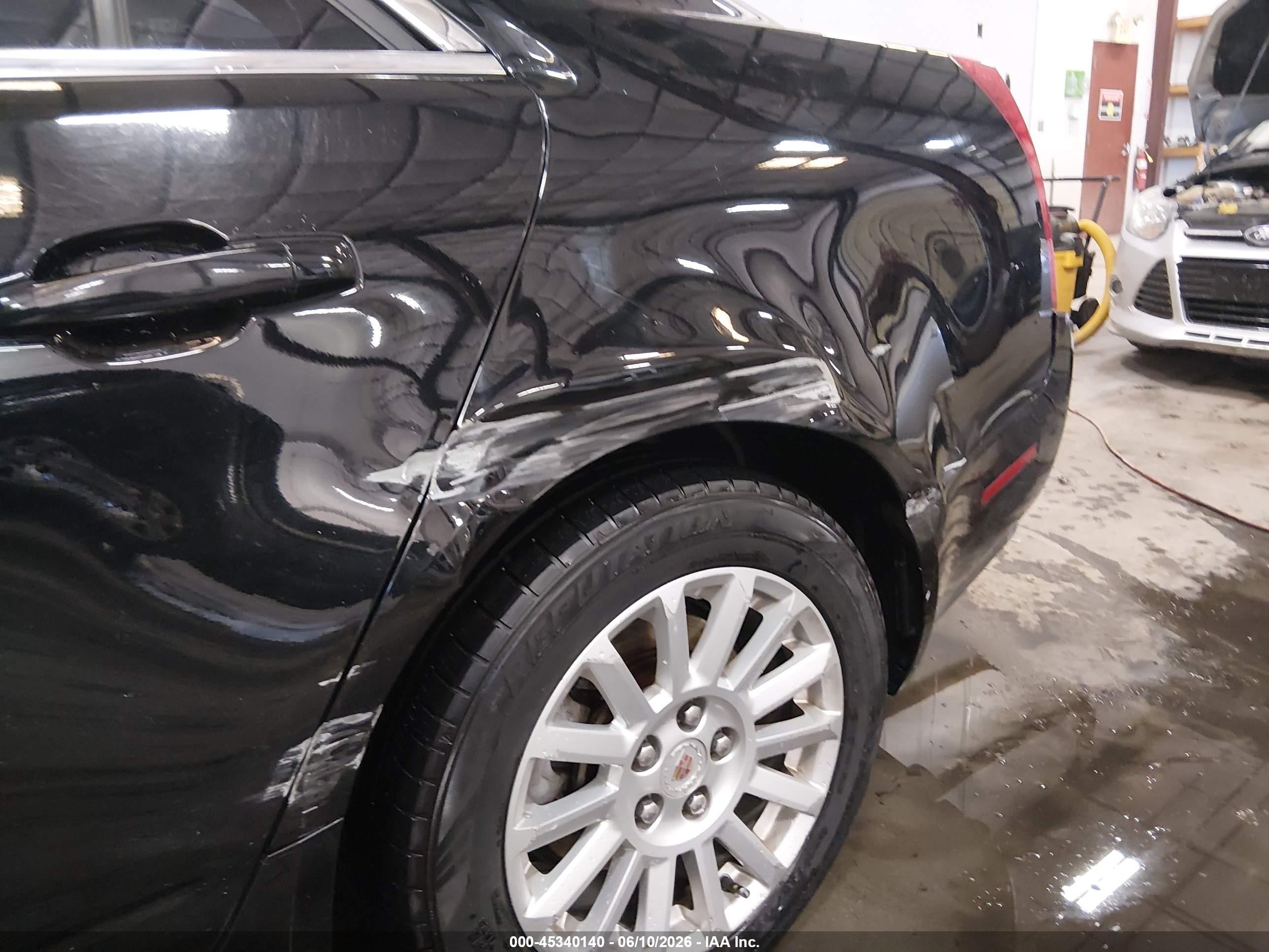 2011 Cadillac Cts Luxury Black vin: 1G6DH5EY3B0131158