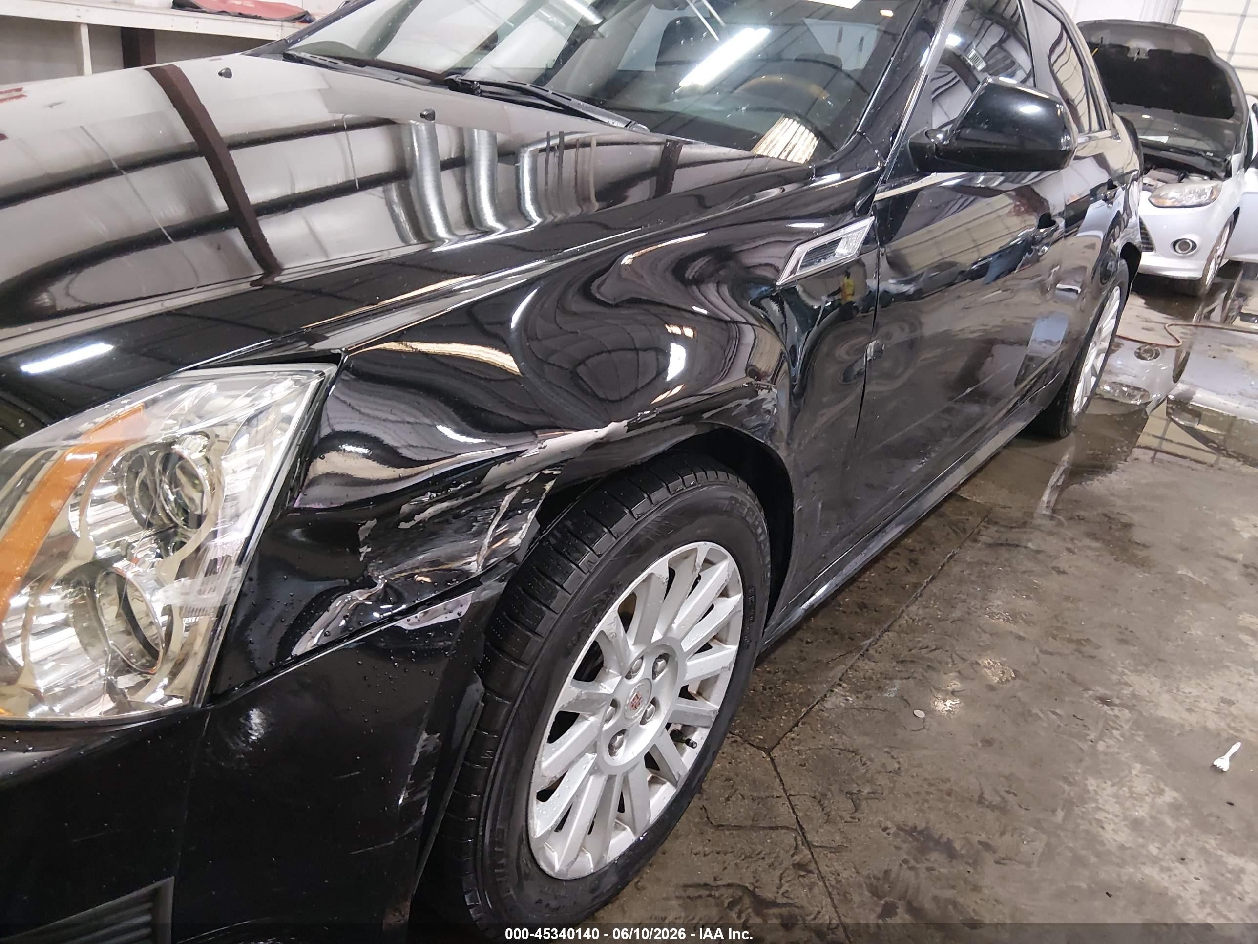 2011 Cadillac Cts Luxury Black vin: 1G6DH5EY3B0131158