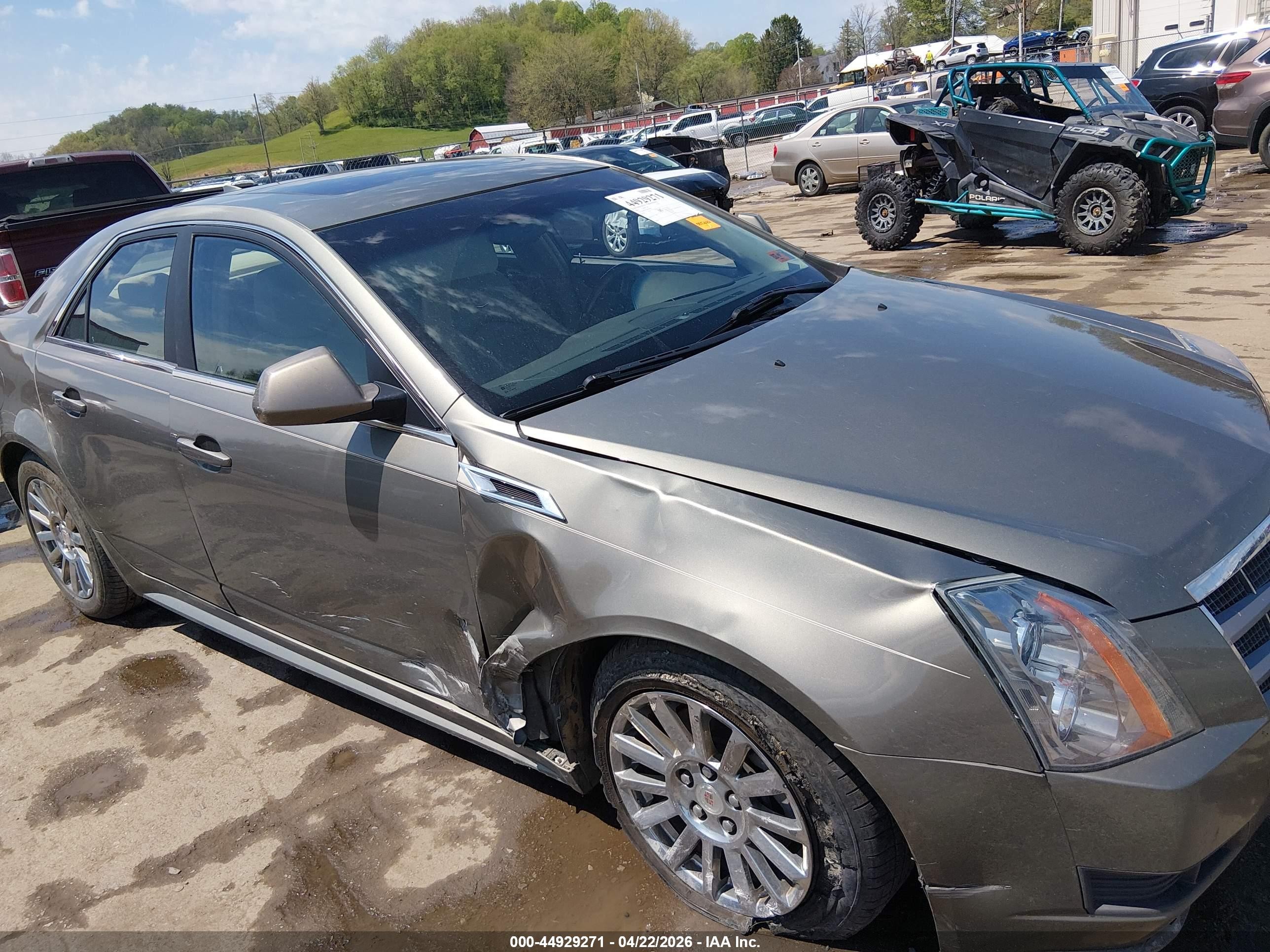 2011 Cadillac Cts Luxury Tan vin: 1G6DH5EYXB0107066