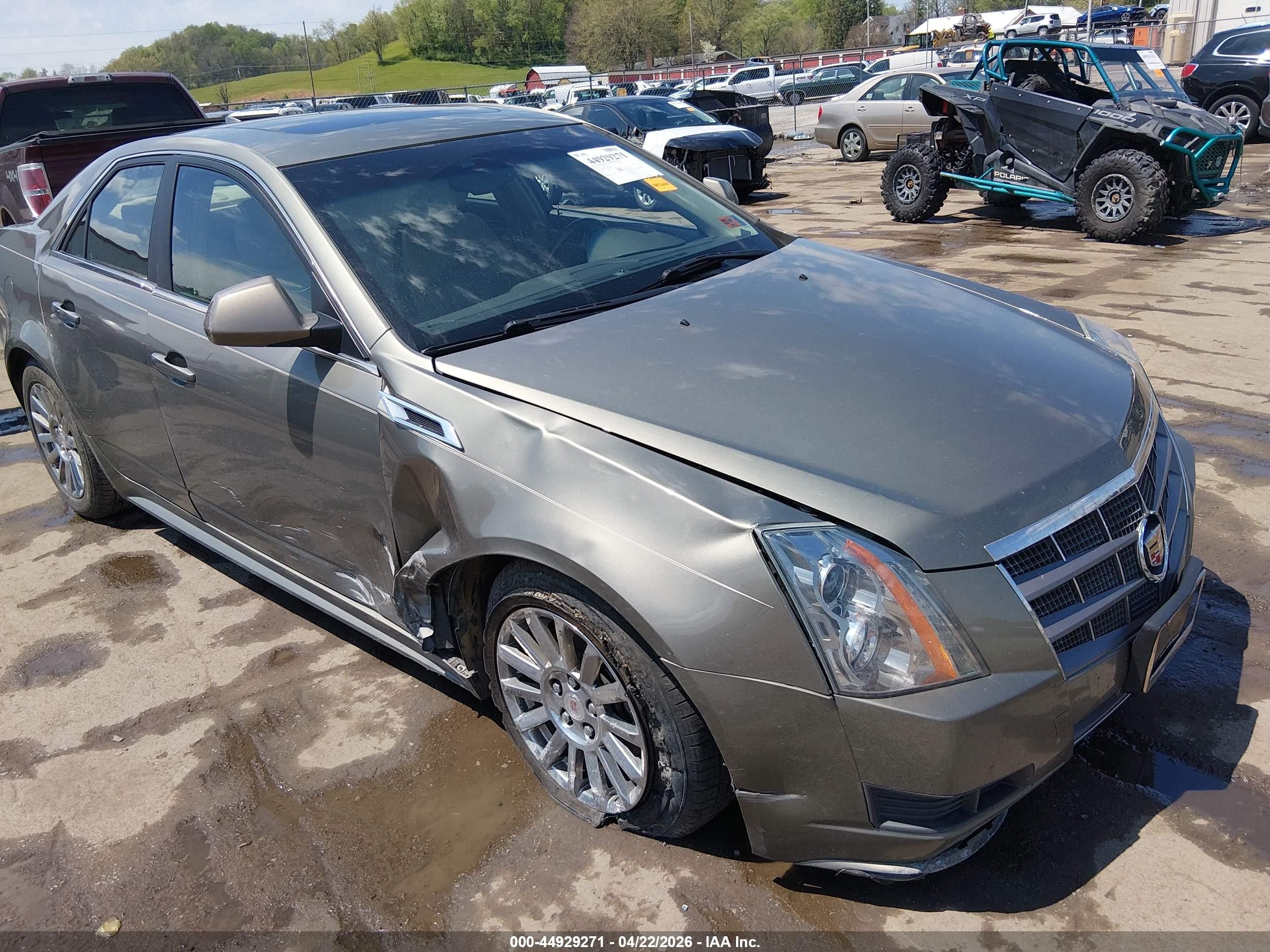 2011 Cadillac Cts Luxury Tan vin: 1G6DH5EYXB0107066