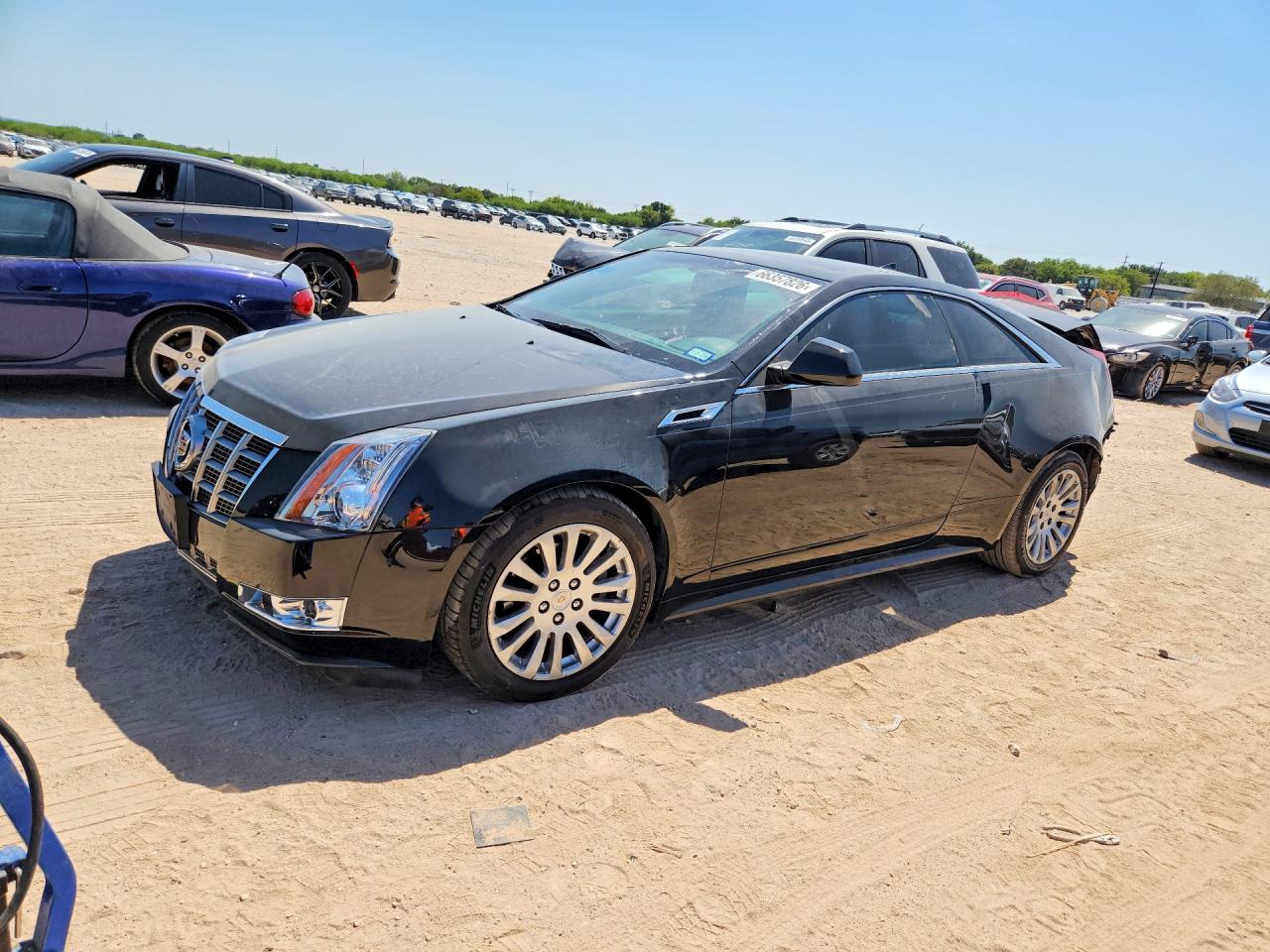 2012 Cadillac Cts Performance Collection Black vin: 1G6DJ1E33C0148674
