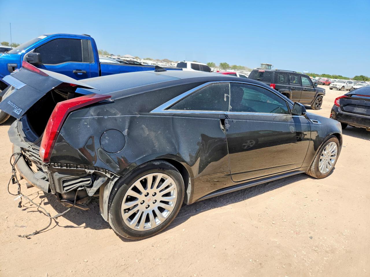 2012 Cadillac Cts Performance Collection Black vin: 1G6DJ1E33C0148674