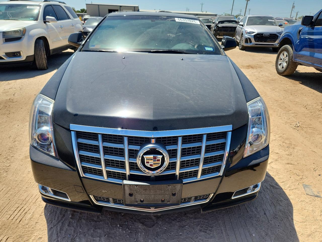 2012 Cadillac Cts Performance Collection Black vin: 1G6DJ1E33C0148674