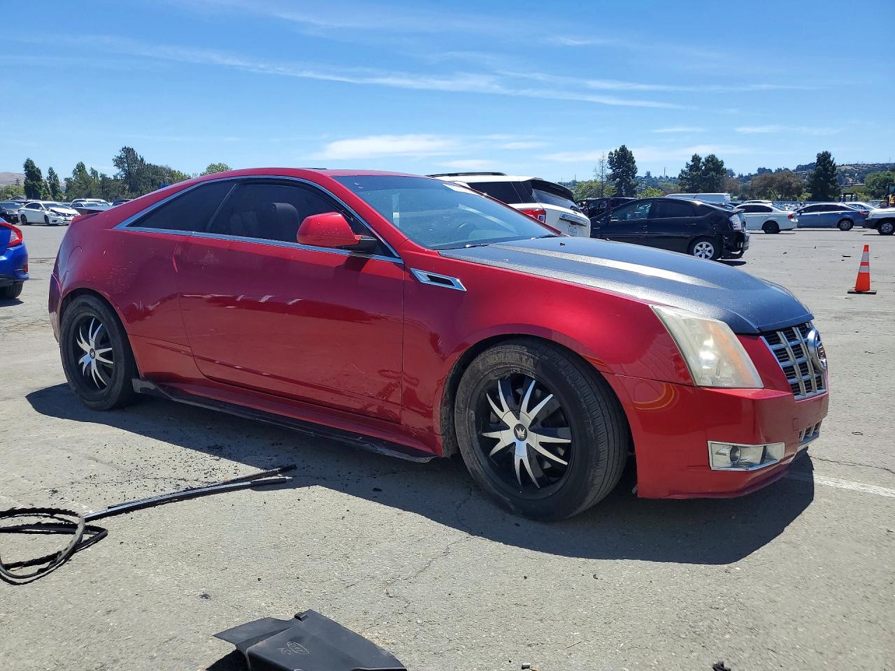 2012 Cadillac Cts Performance Collection Red vin: 1G6DJ1E33C0149176