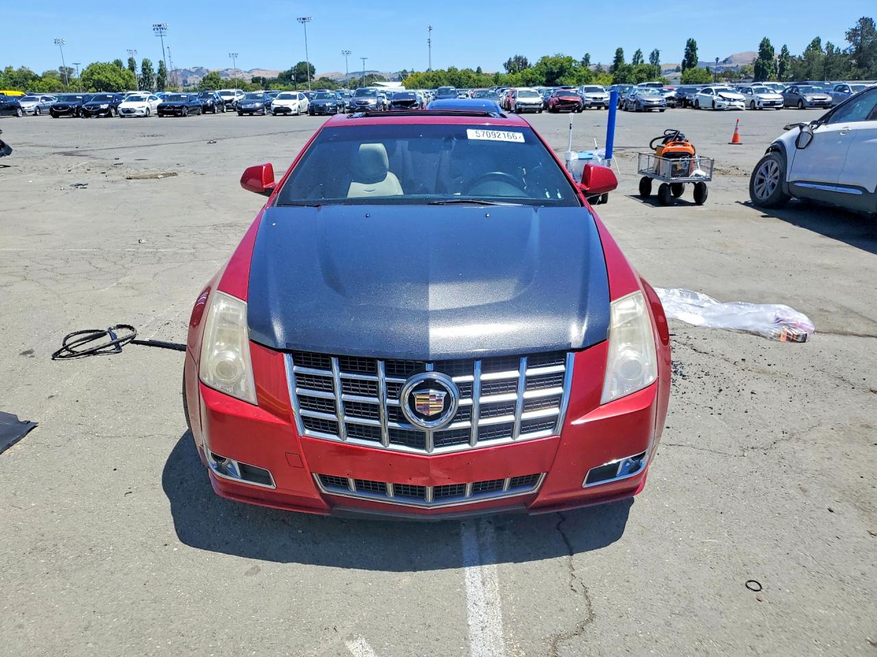 2012 Cadillac Cts Performance Collection Red vin: 1G6DJ1E33C0149176