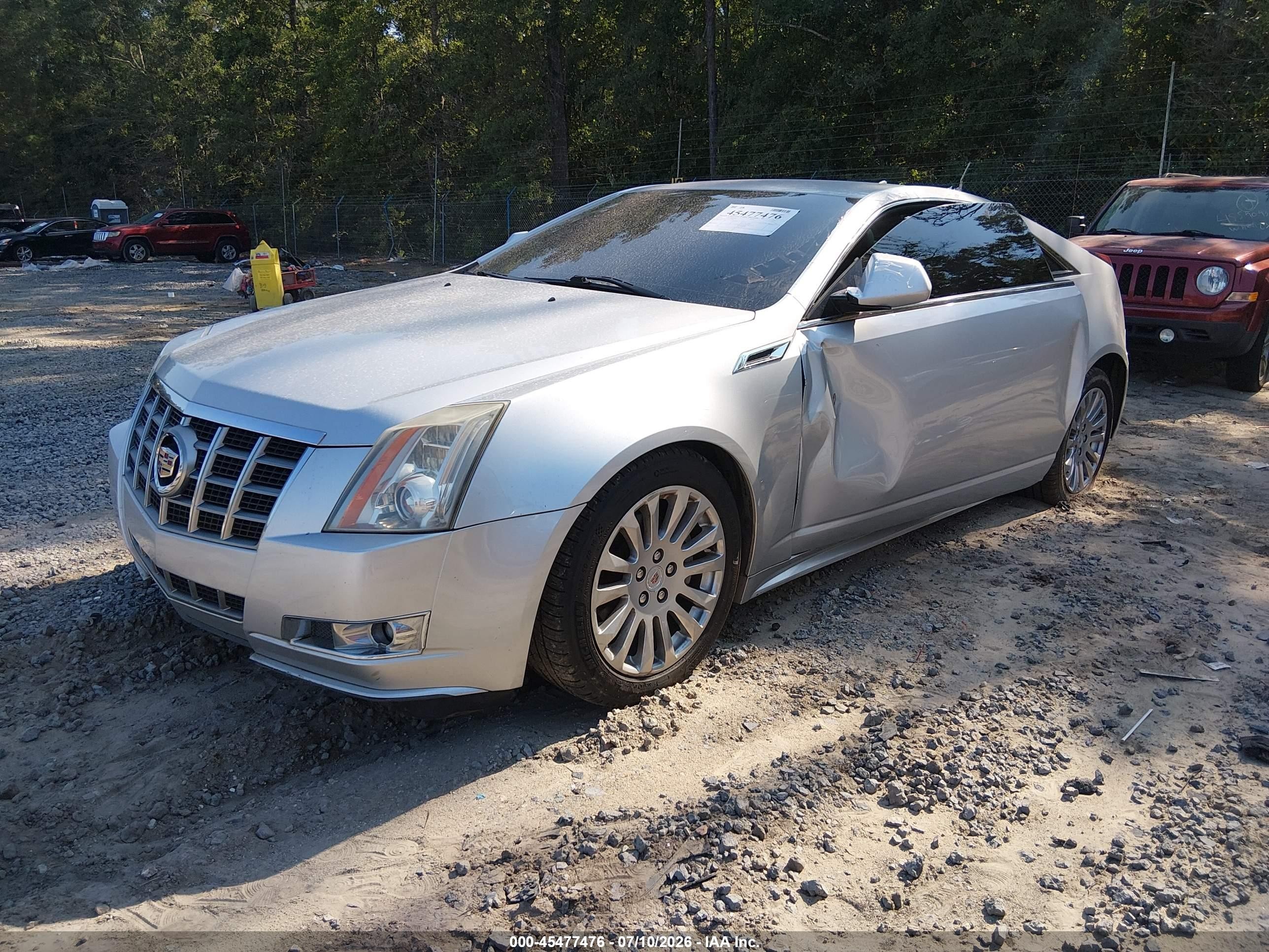 2012 Cadillac Cts Performance Silver vin: 1G6DJ1E35C0147462