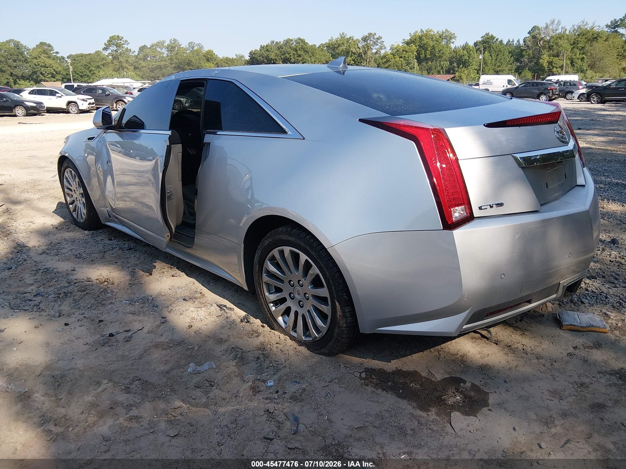 2012 Cadillac Cts Performance Silver vin: 1G6DJ1E35C0147462
