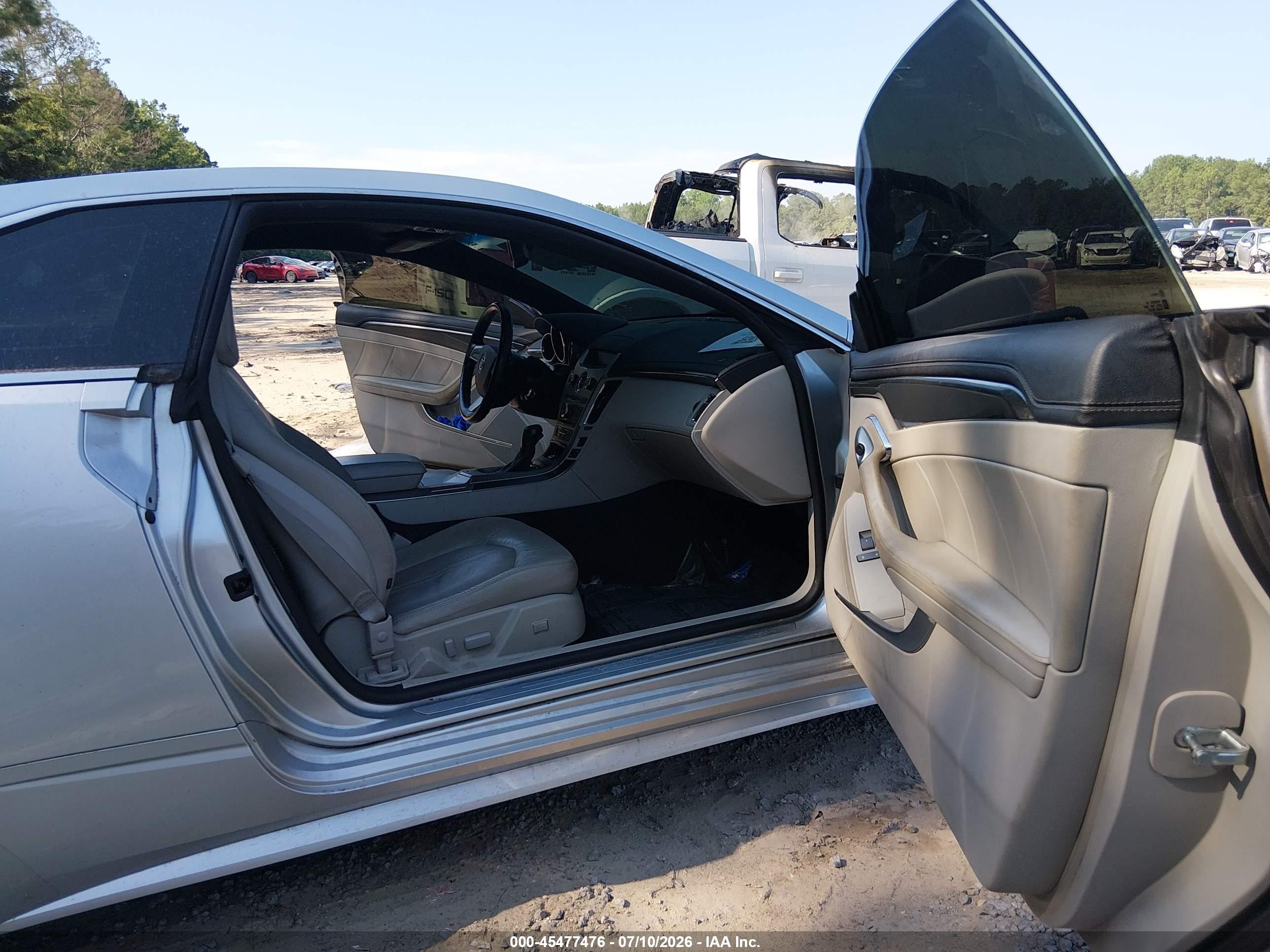 2012 Cadillac Cts Performance Silver vin: 1G6DJ1E35C0147462